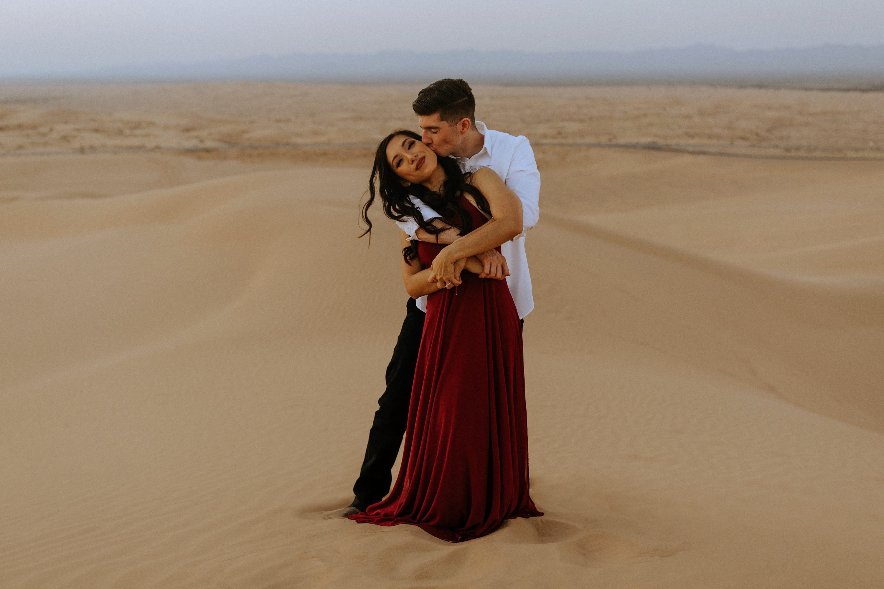 glamis sand dunes session,best engagement session locations in america