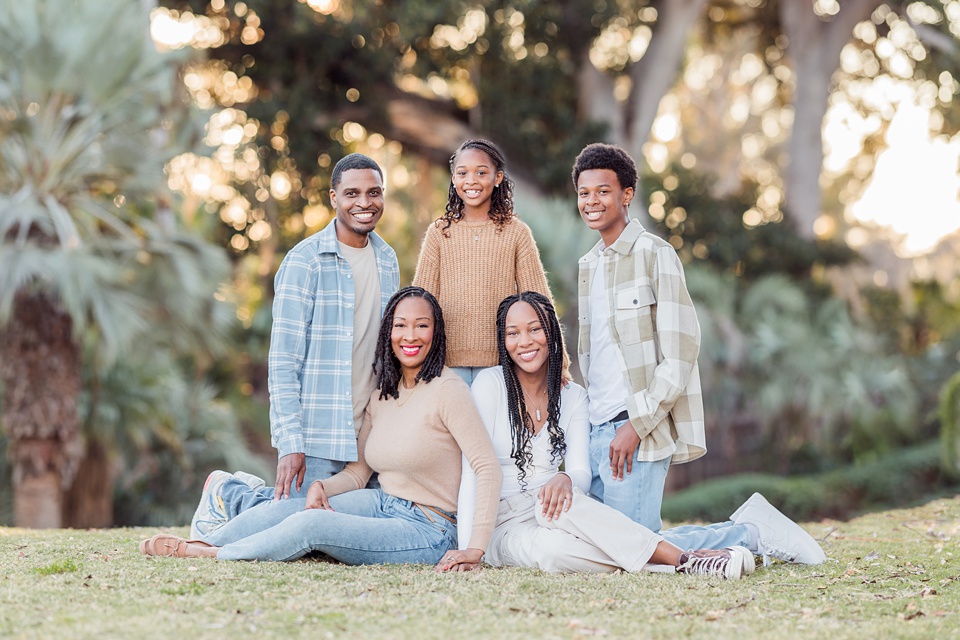 Balboa Park Portraits  Family Photos at Spreckels Organ Pavilion