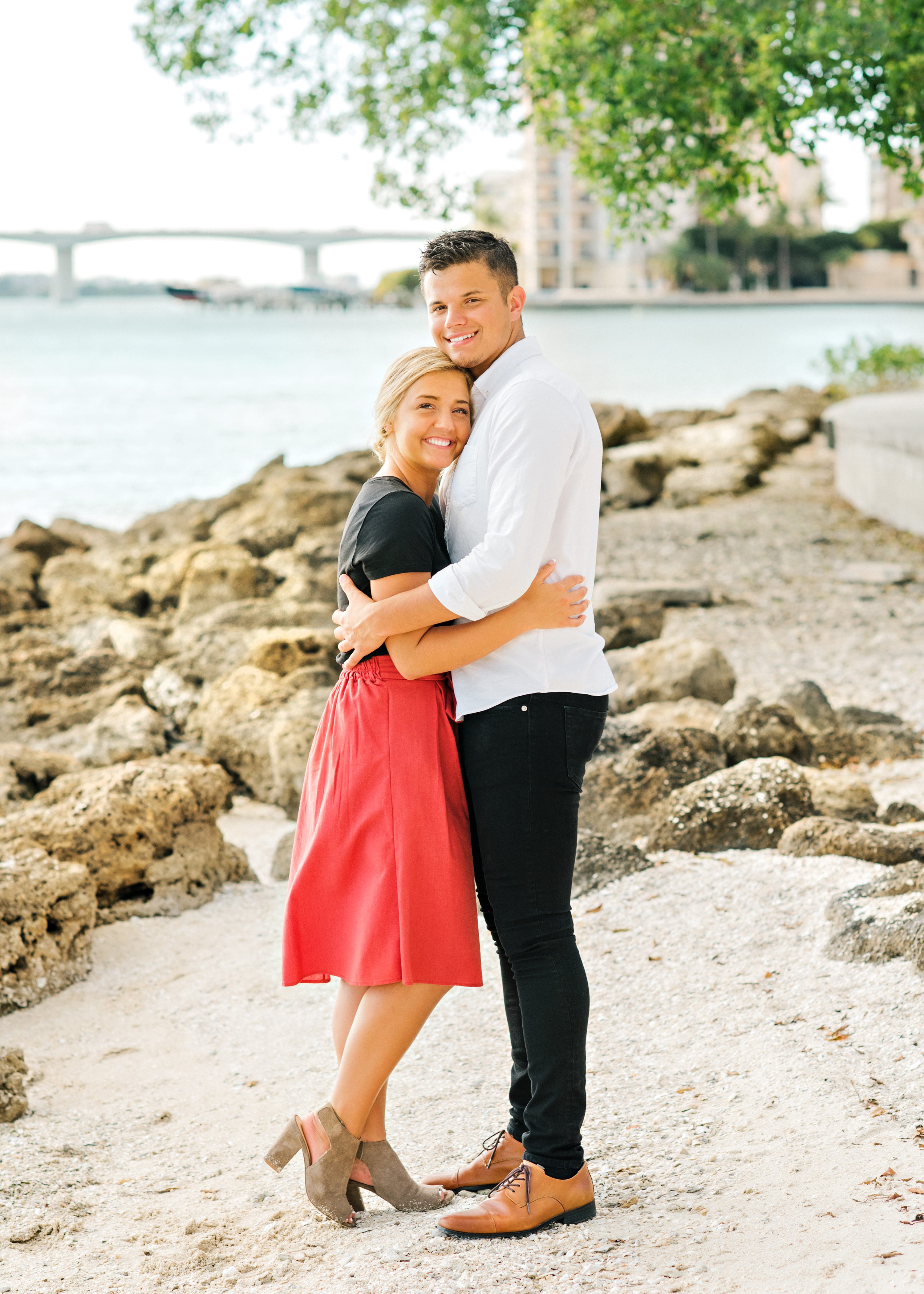 beach engagement,marina engagement session