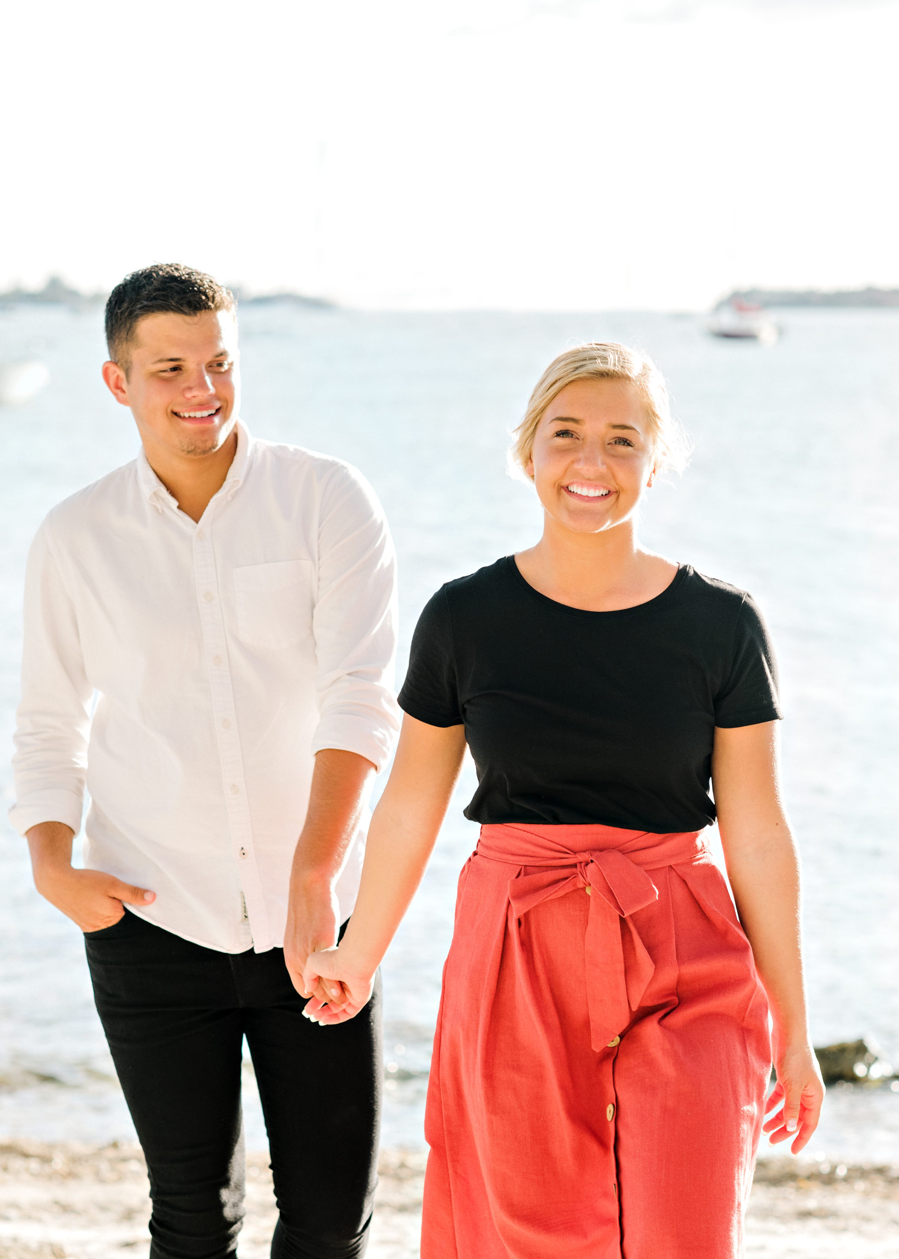 beach engagement,florida engagement session