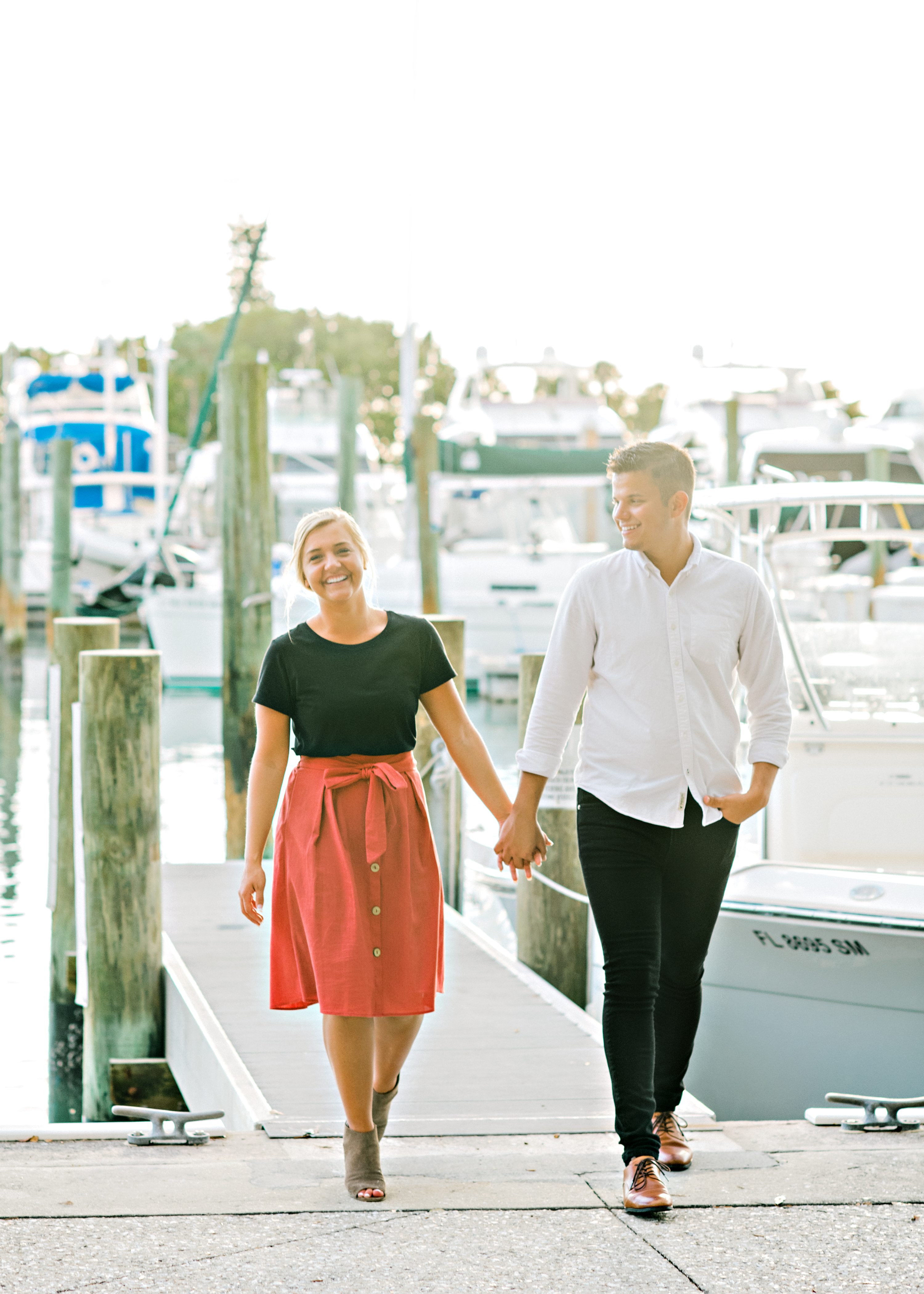 florida engagement session,marina jack