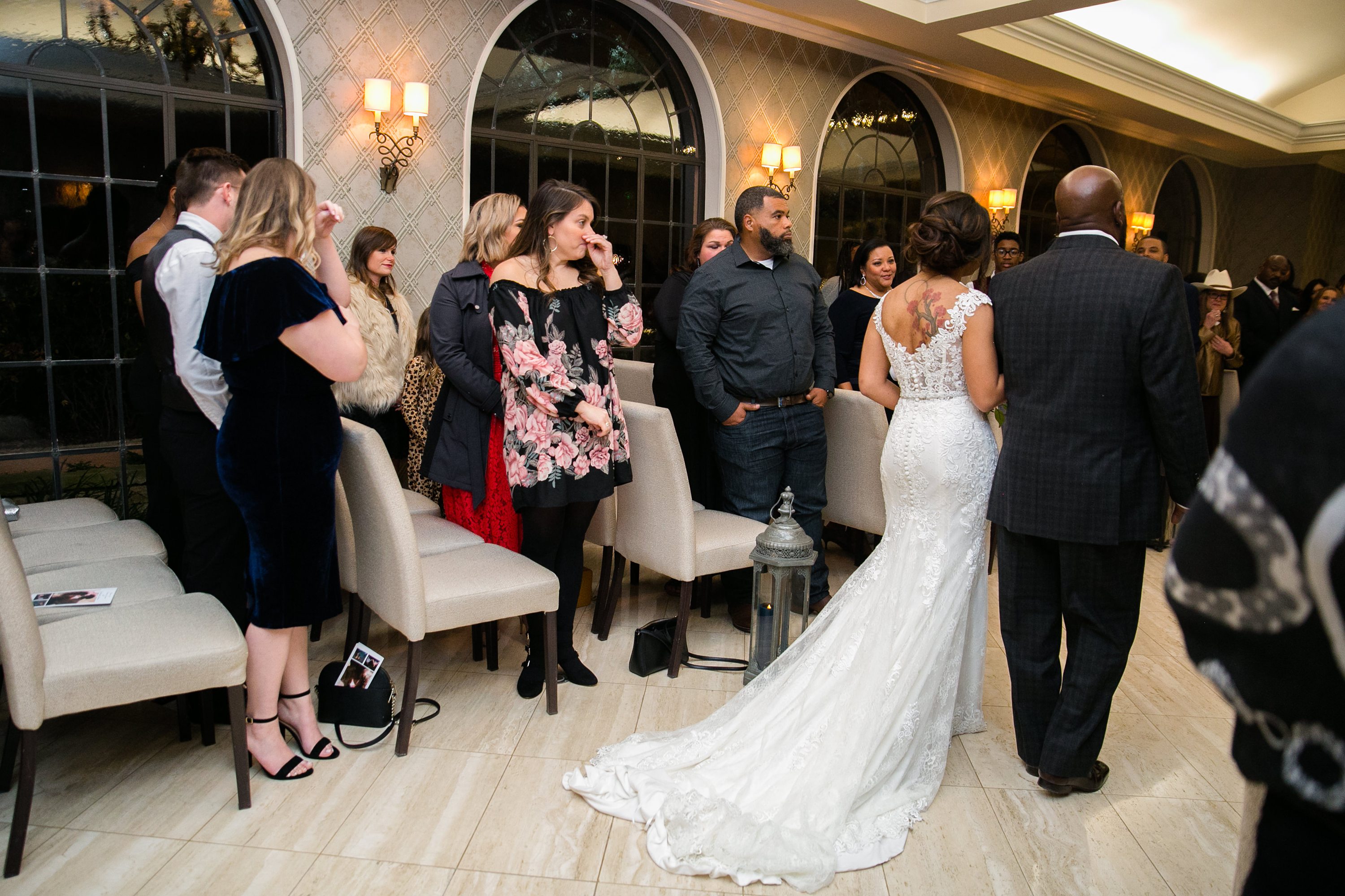  Darian and Holland's wedding at the Rosewood Mansion in Dallas, TX.

Monica Salazar is a Dallas