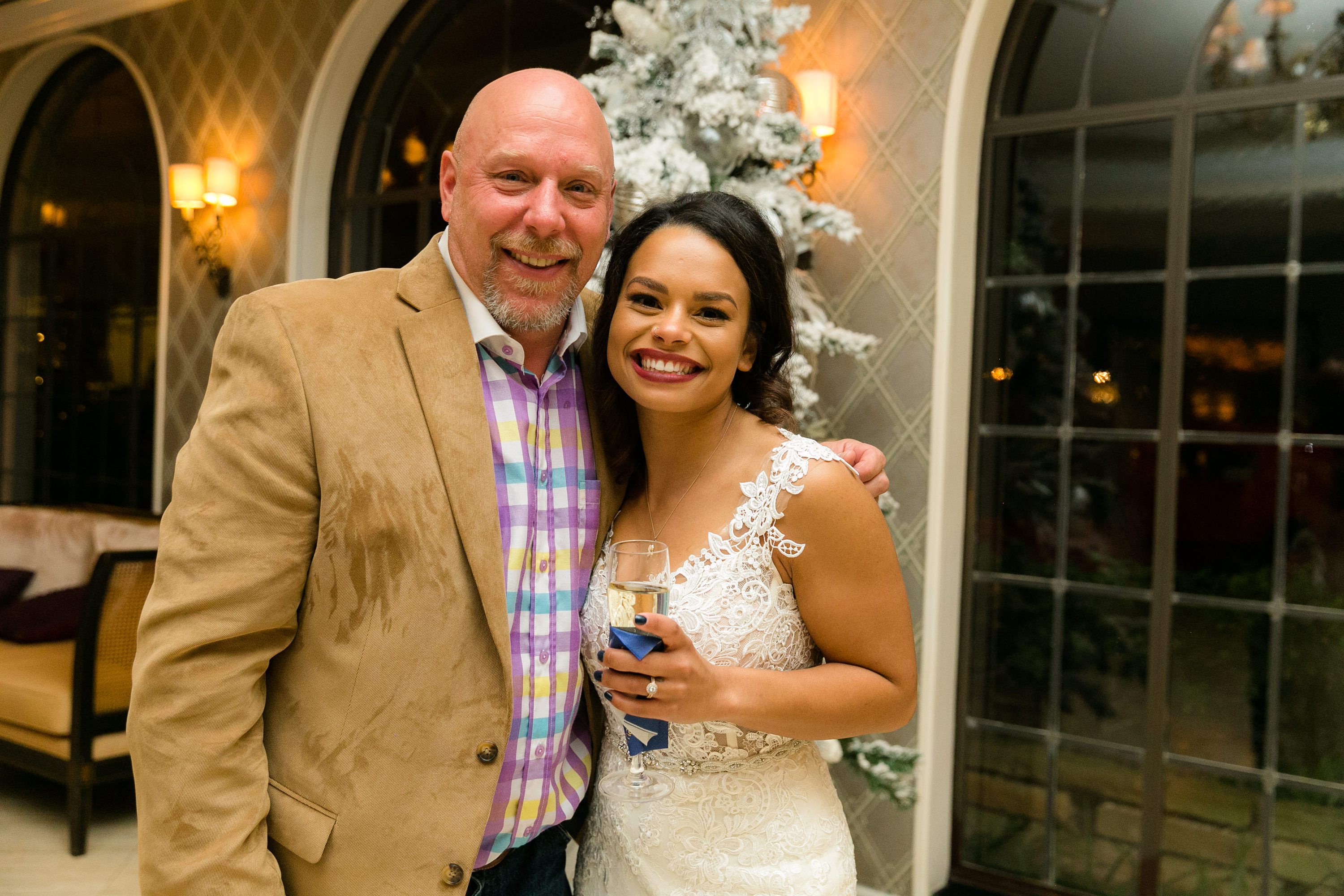  december wedding, Darian and Holland's wedding at the Rosewood Mansion in Dallas