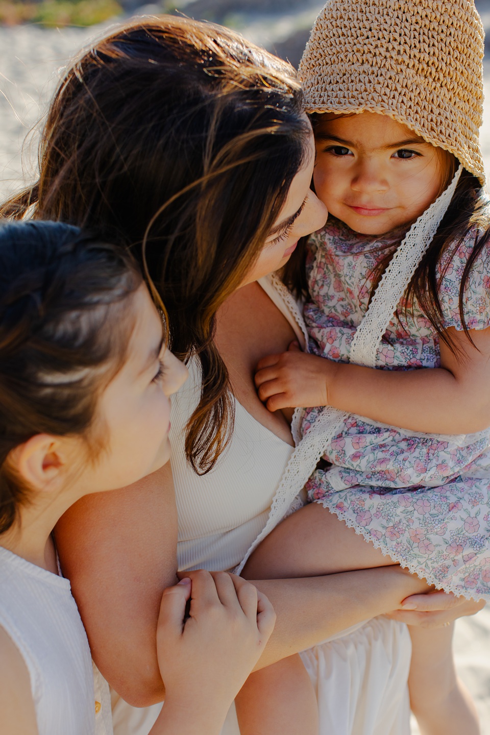 Beach family photo session,Mommy and me photoshoot