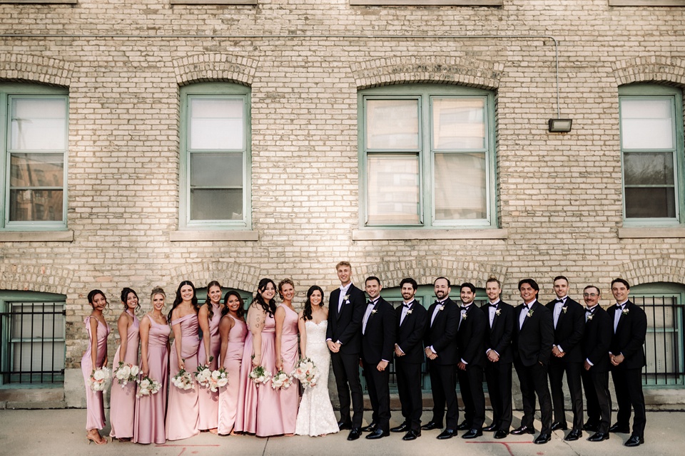 Nina + Maverick's Milwaukee Wedding at St. James 1868