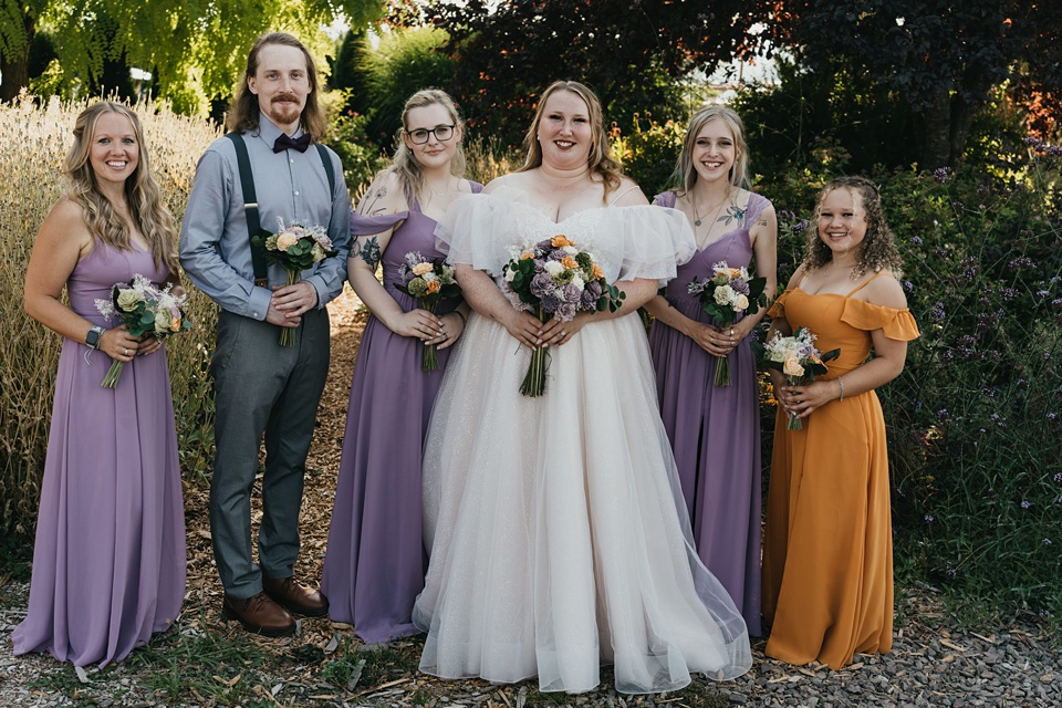 summer wedding,western washingtong wedding fat wedding