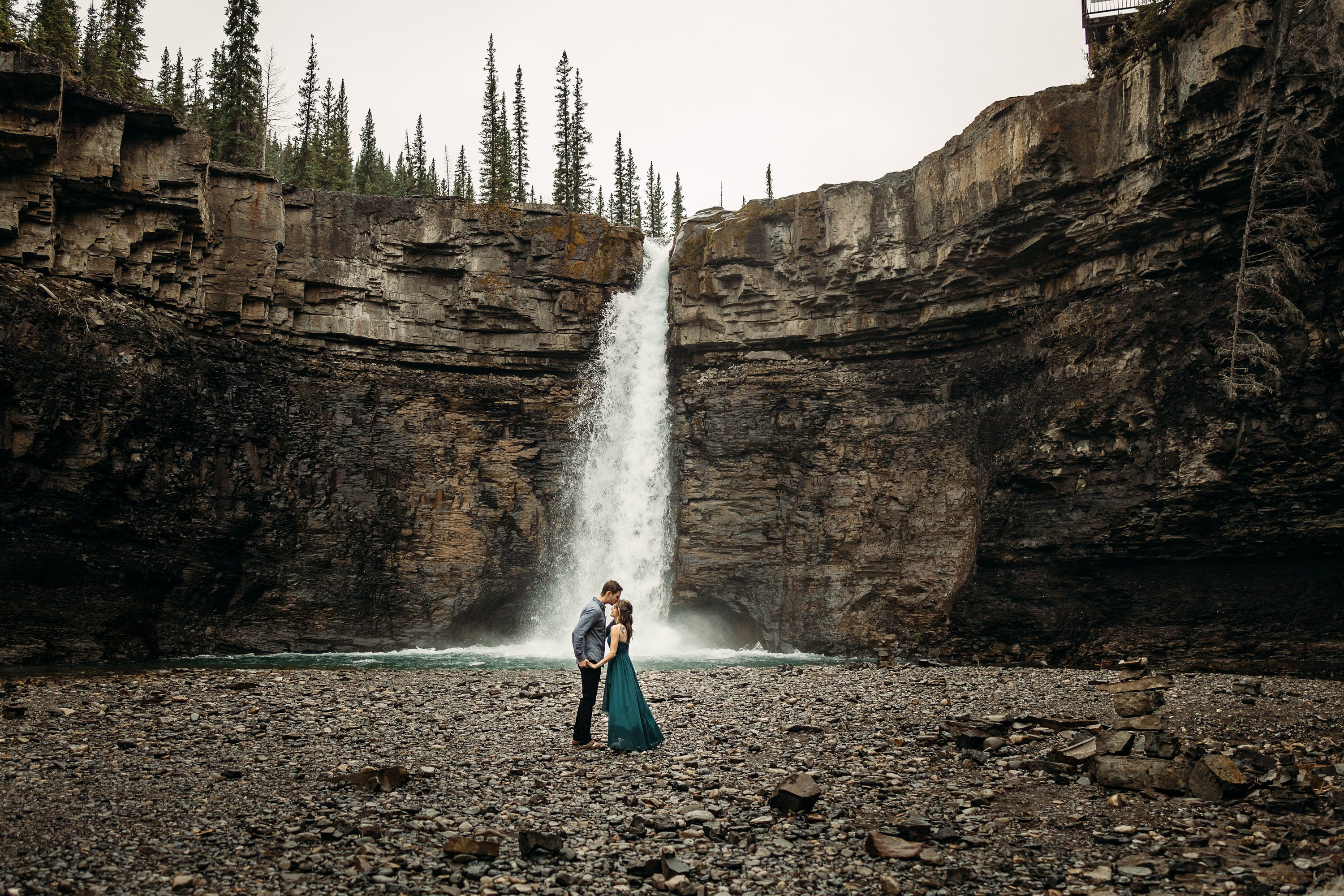  Calgary engagement photographer, couple adventure session