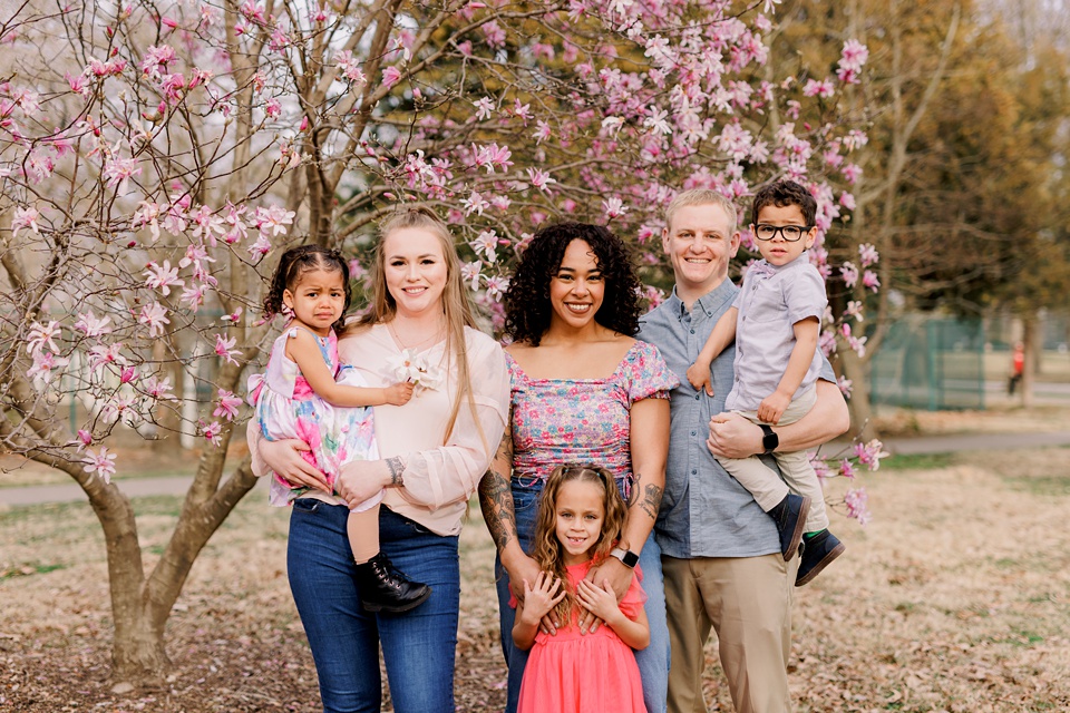 Spring Maternity Family Session  St. Louis Maternity Photographer