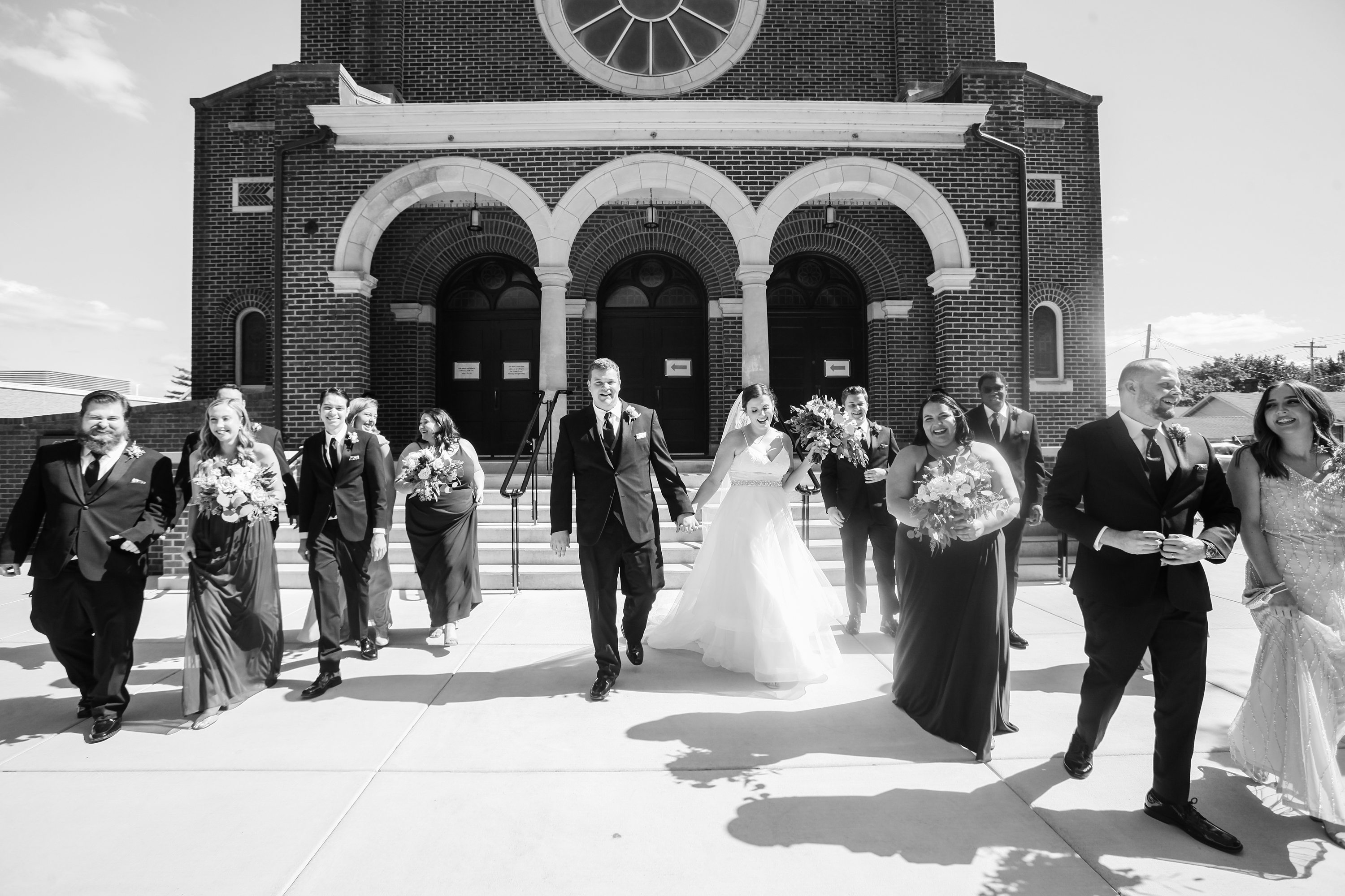 kansas wedding photographer,St. John's Catholic Church