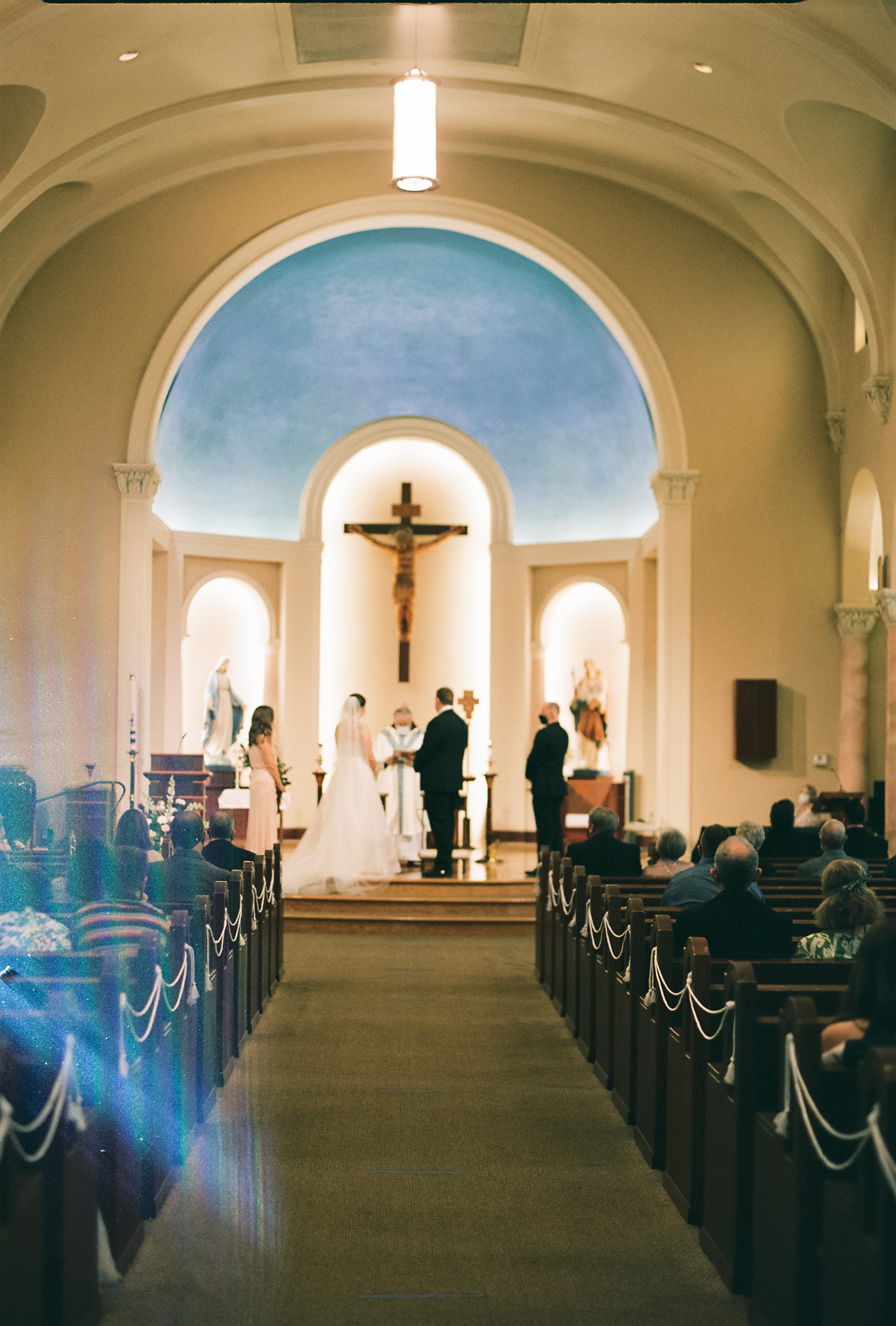 Lawrence Wedding,St. John's Catholic Church