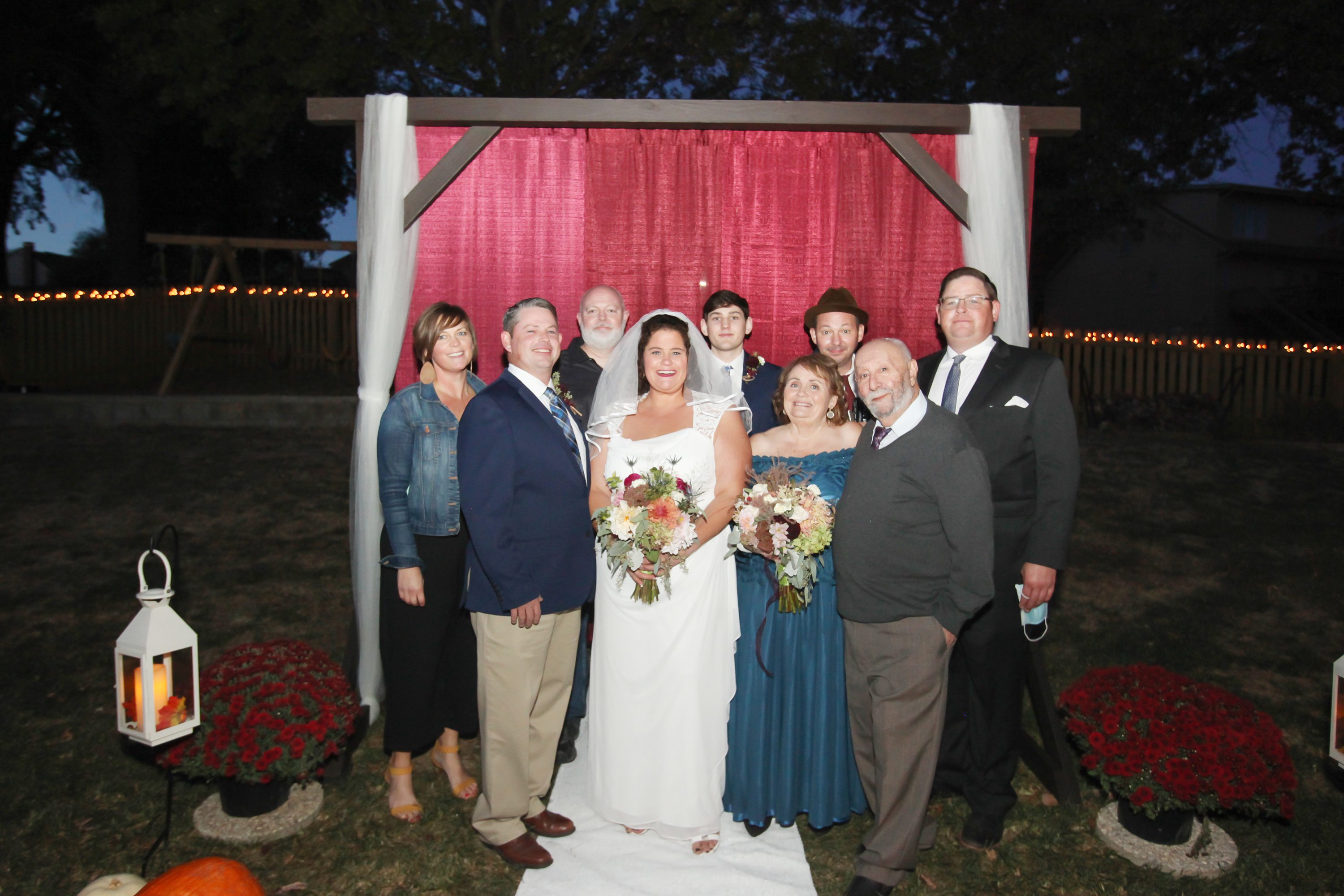 Fall wedding,