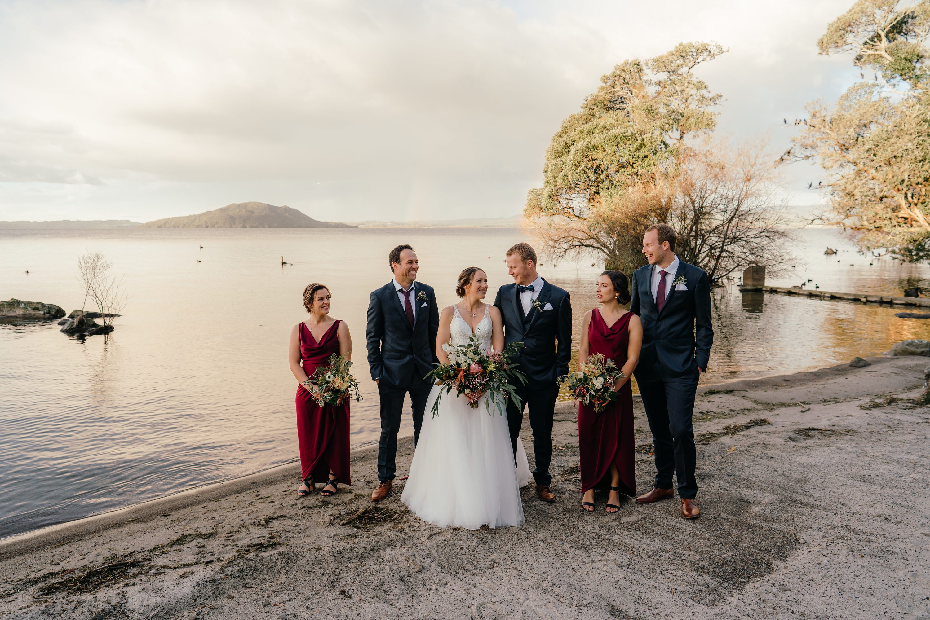 Lake Wedding,Rotorua Wedding Photographer