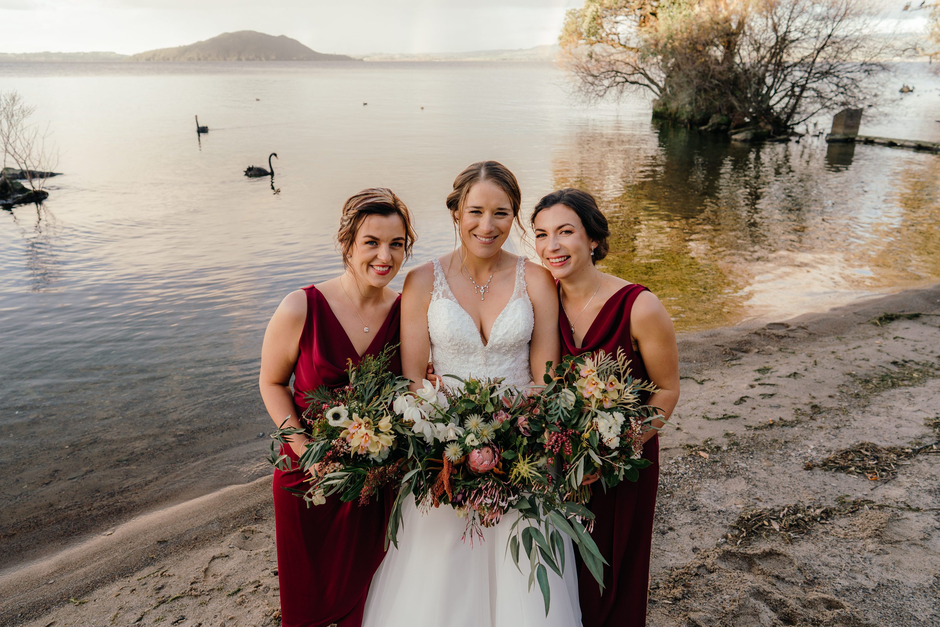 Sunset Wedding,Rotorua Wedding Photographer