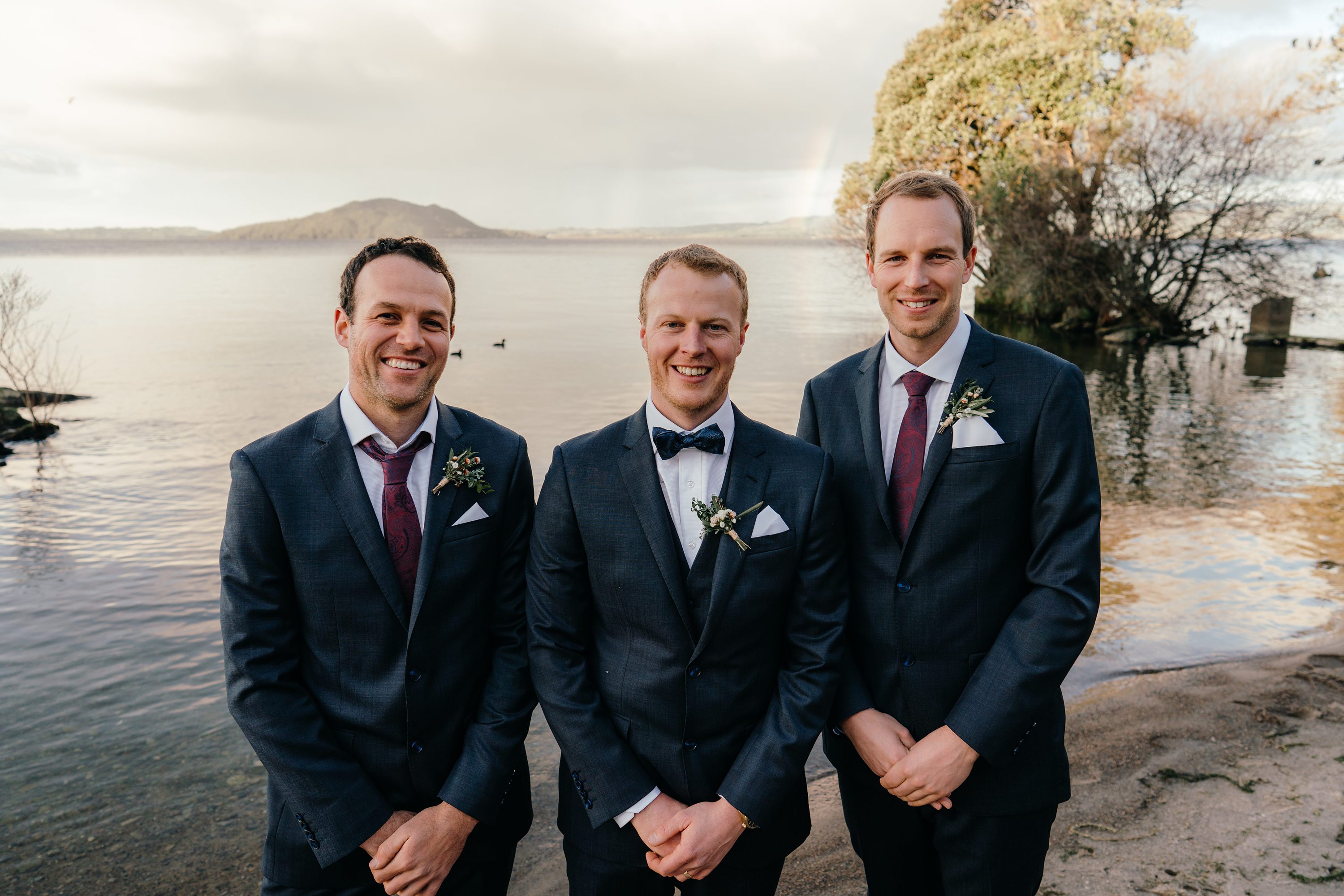 Rotorua Wedding Photographer,Lake Rotorua Wedding