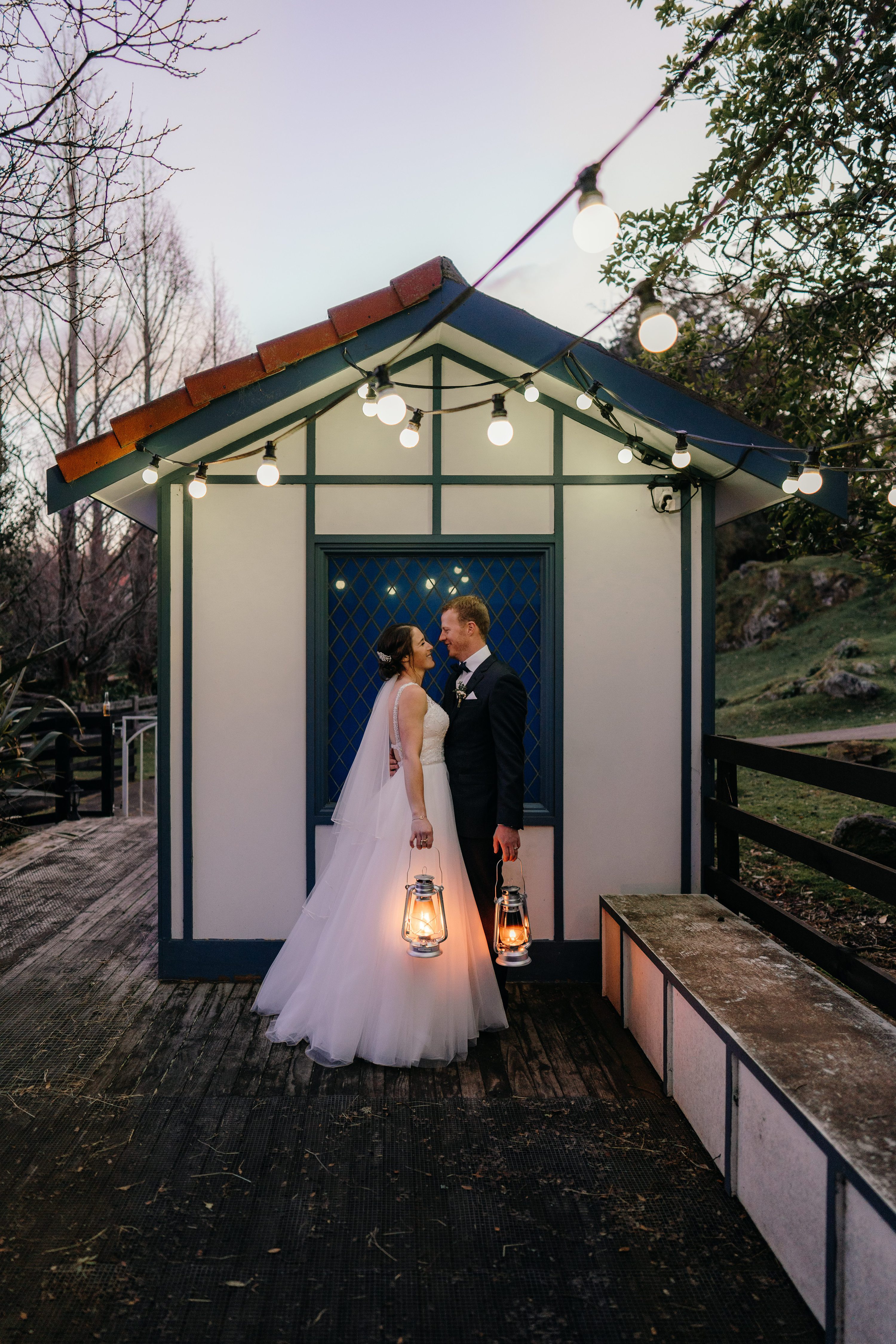 Winter Wedding,Peppers on the Point Lake Rotorua