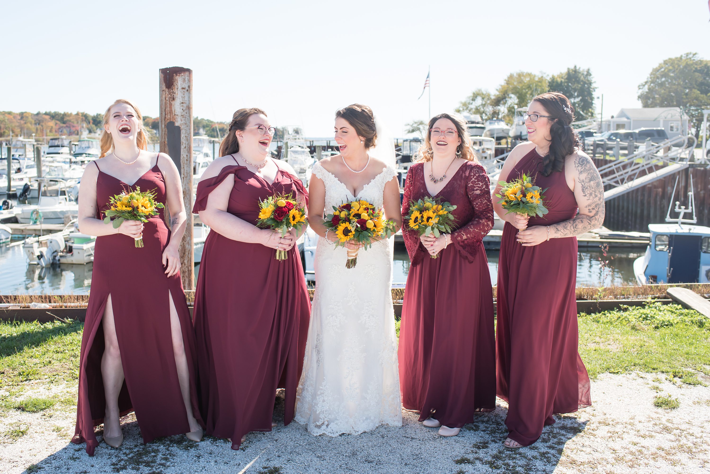 Providence Wedding Photographer,Warwick Rhode Island Wedding,HartStone Flower,Azazie,Burgandy Bridesmaid Dresses