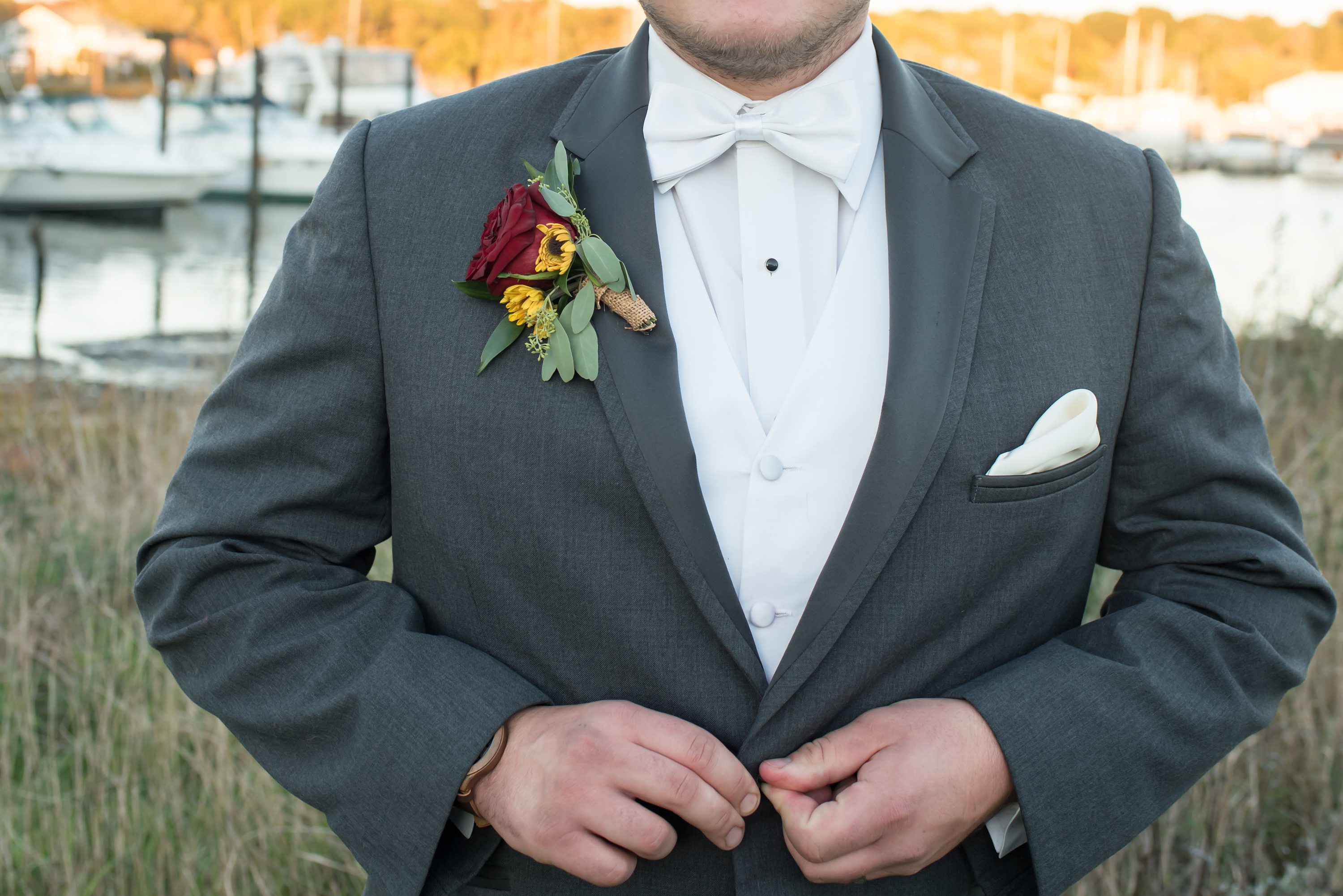 Plymouth Wedding Photographer,Southcoast Wedding Photographer,HartStone Flower,Deluxe Tux Walpole,Gray Suit,groomsmen
