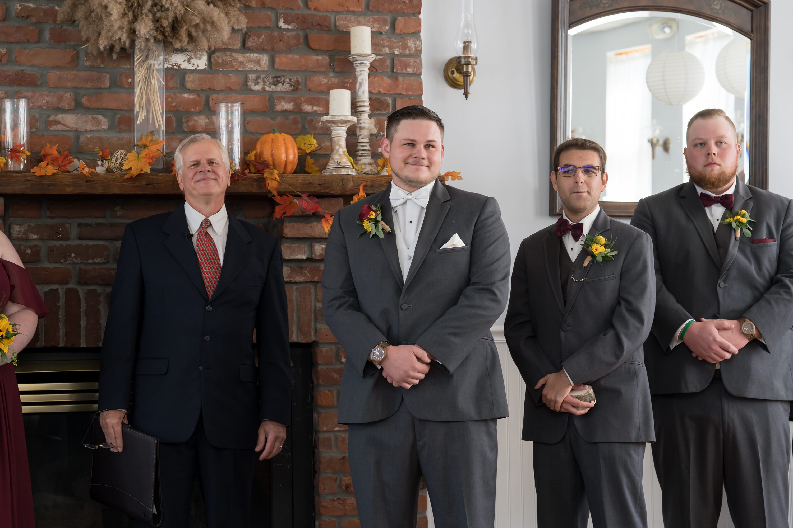Weddings Near Water,Southcoast Wedding Photographer,Deluxe Tux Walpole,Fall wedding in New England