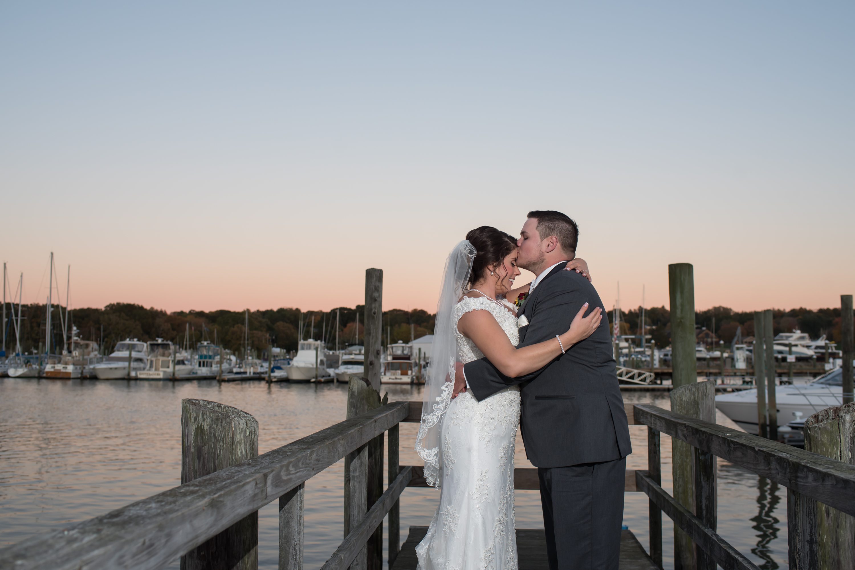 Providence Wedding Photographer,Rhode Island Wedding Photographer,One Bay Avenue Events,Wedding Portraits by water,Sunset Wedding Images,Fall wedding sunsets