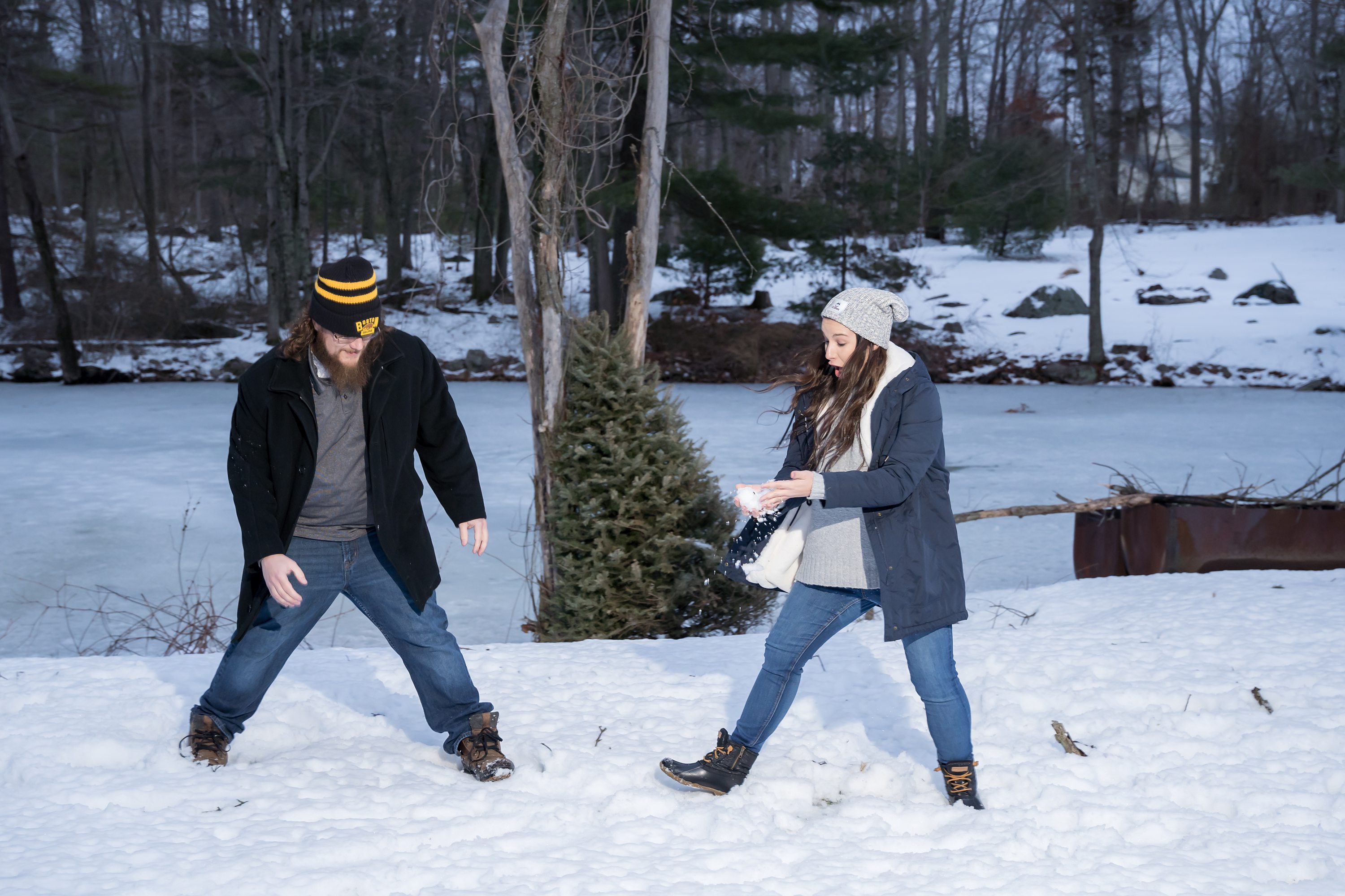 Cape Cod Wedding Photographer,Providence Wedding Photographer,Snowball Fight at Engagement Session,Snowy Engagement Session,Winter Engagement Session,South Shore Engagement Photographer,Massachusetts Engagement Photographer