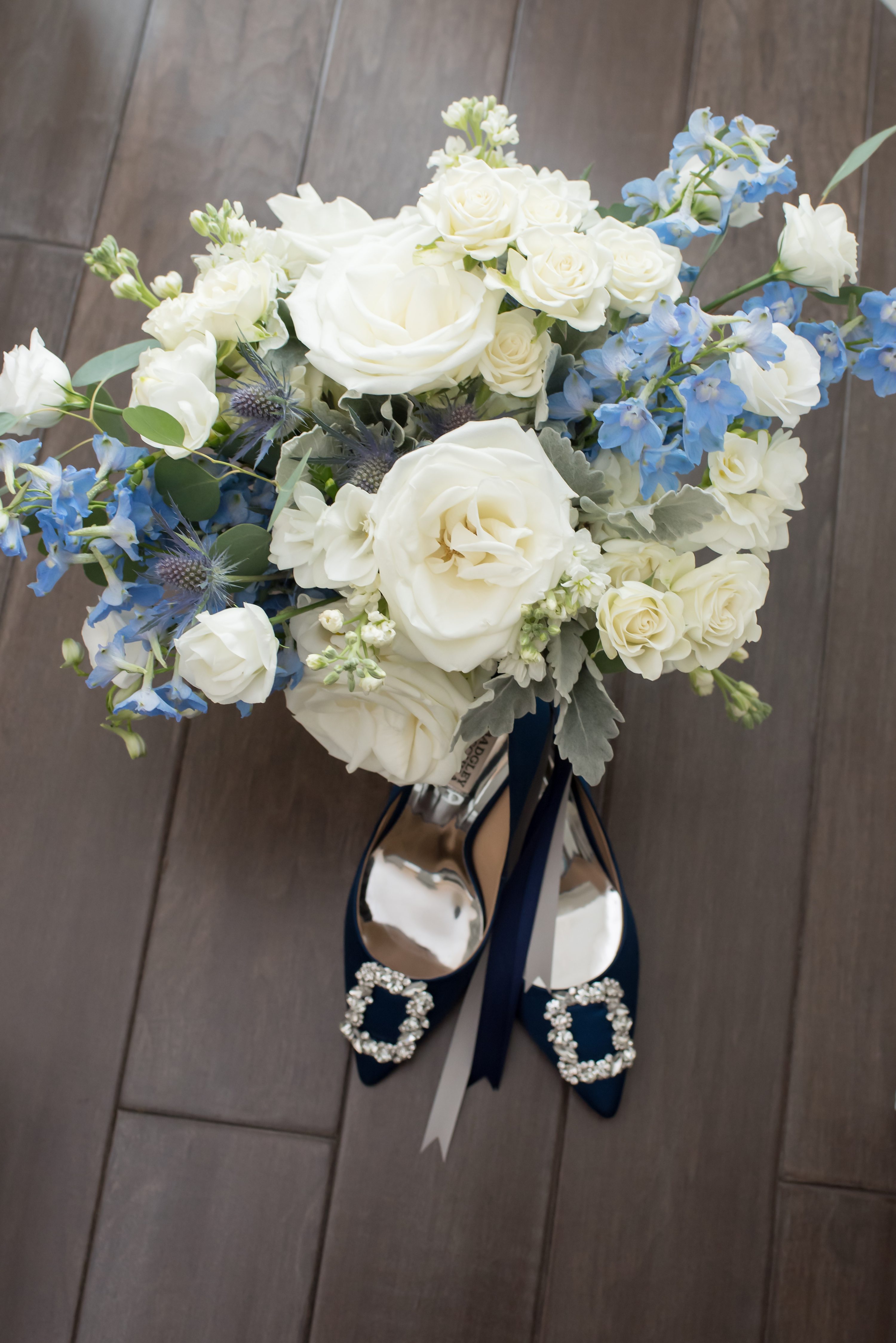 Wrentham Wedding Photographer,South Shore Wedding Photographer,Badgley Mischka,Blue Wedding Shoes