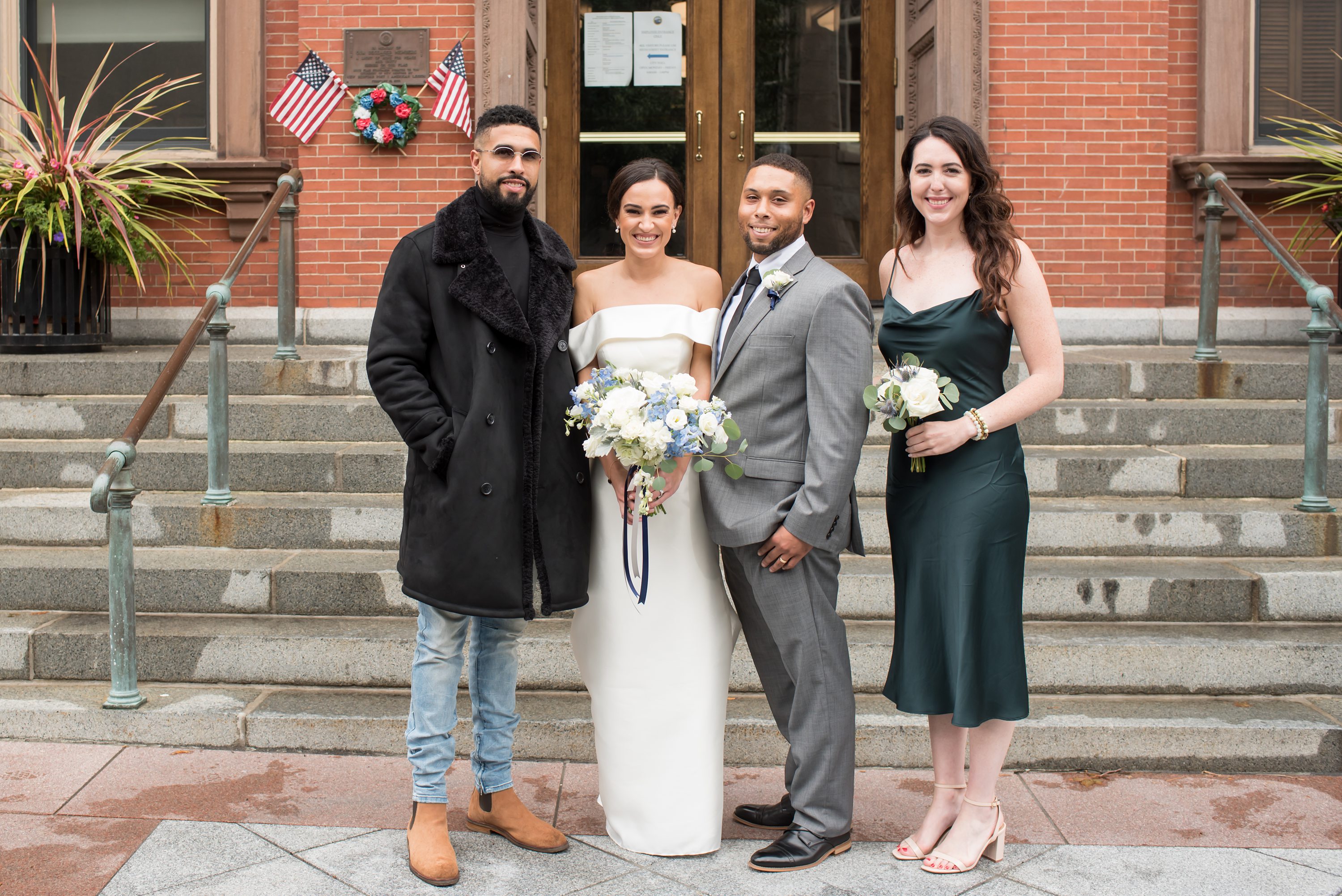 Wrentham Wedding Photographer,Massachusetts Wedding Photographer,New Bedford City Hall,City Hall Wedding,City Hall Elopement,New Bedford City Hall Elopement,New Bedford Wedding,Intimate backyard wedding,Intimate backyard elopement,Providence Public Library Wedding,Russell Morin Catering