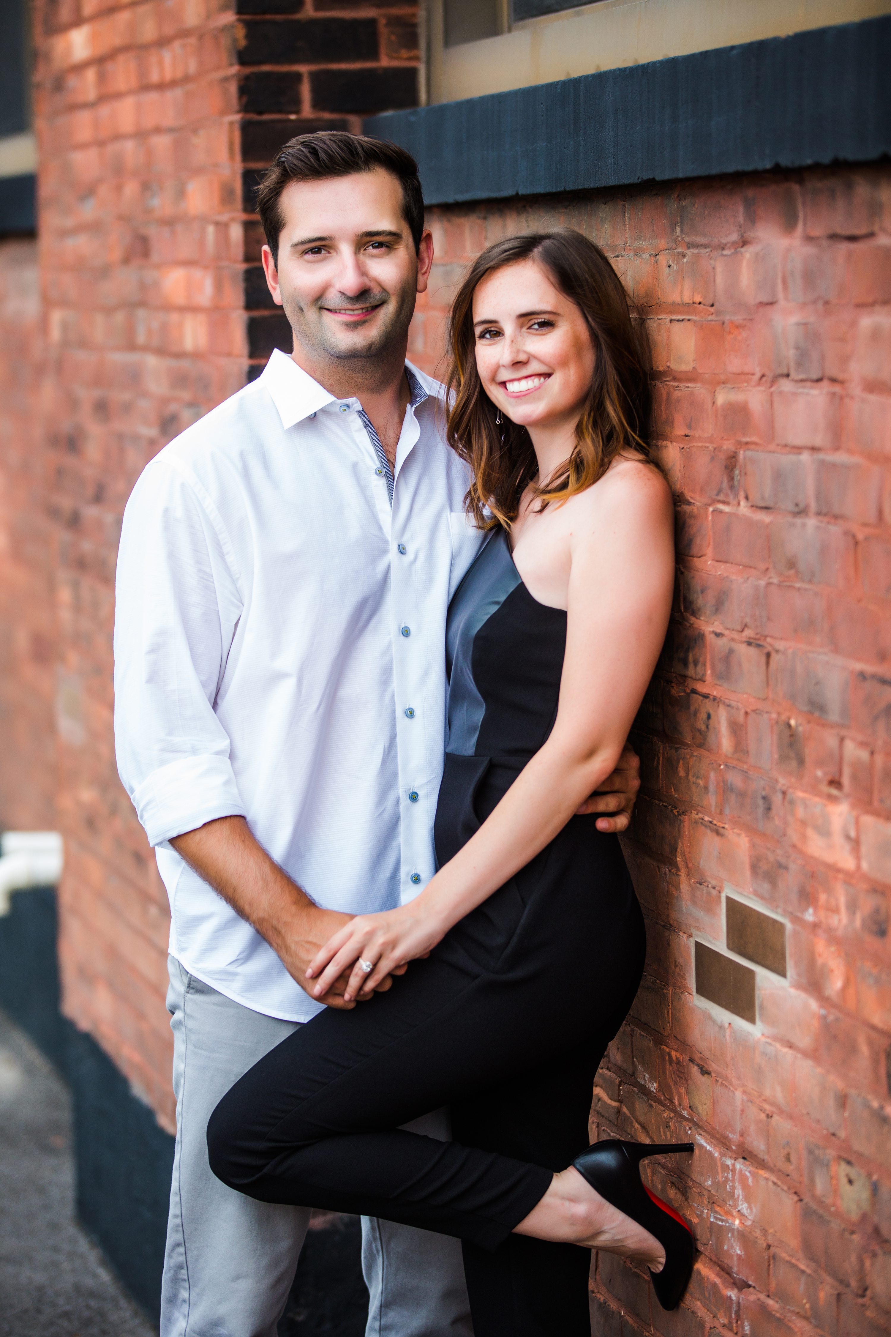 silhouette,park engagement photos