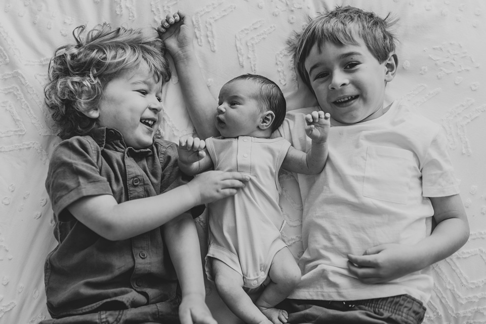 Newborn Session at home Family,Family Portraits