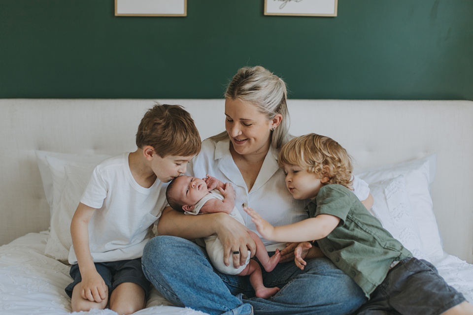 Newborn Session at home Child Portrait,Family