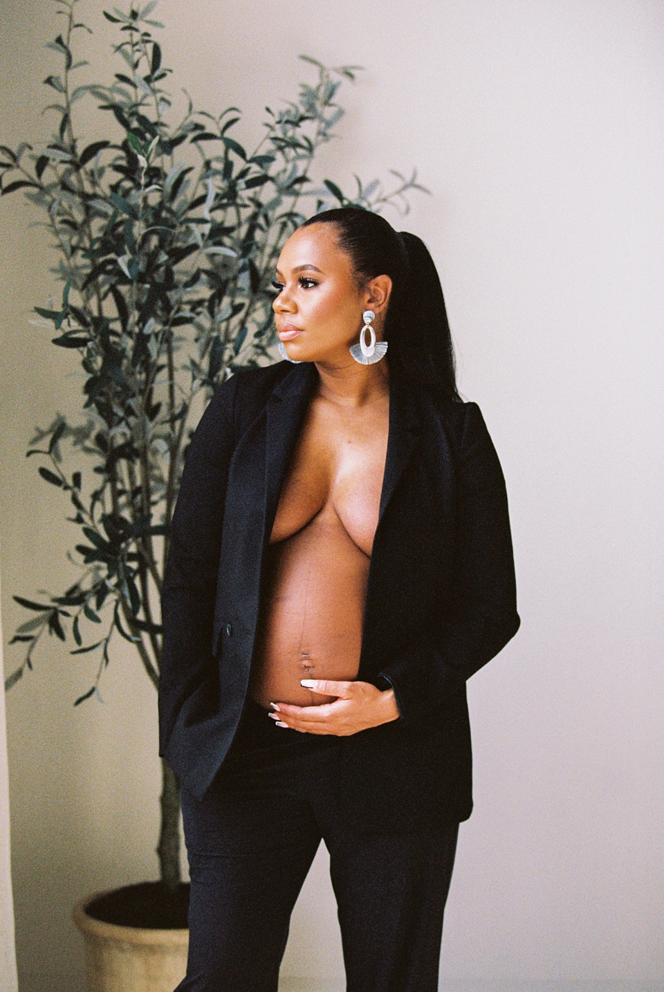 Fine Art Maternity,Film Photography