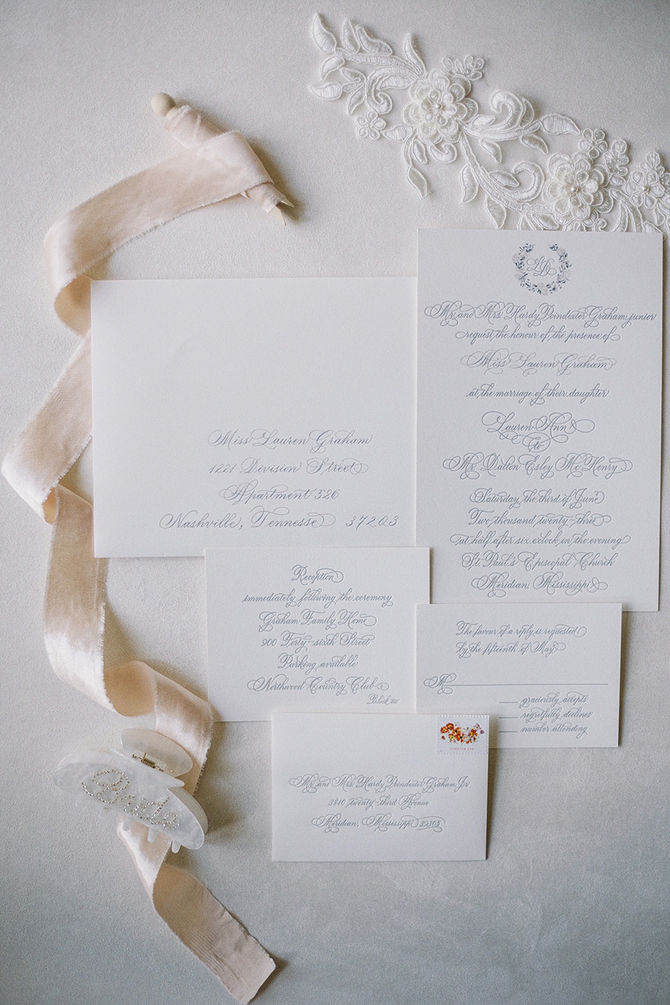 Elegant  Mississippi Home wedding
