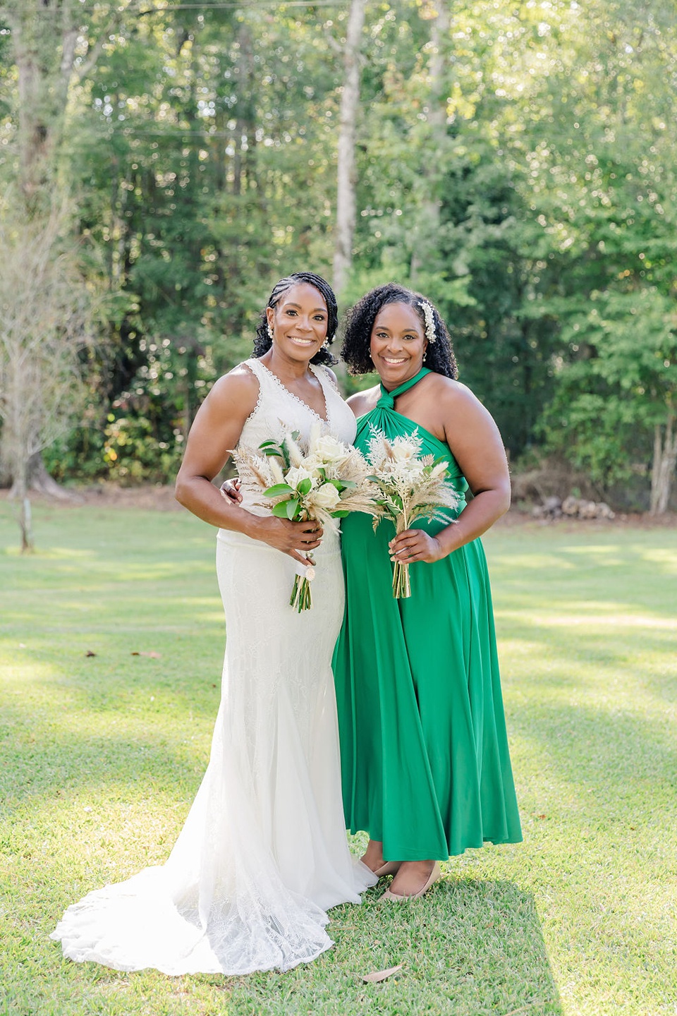 MS Outdoor Home Wedding collinsville ms wedding