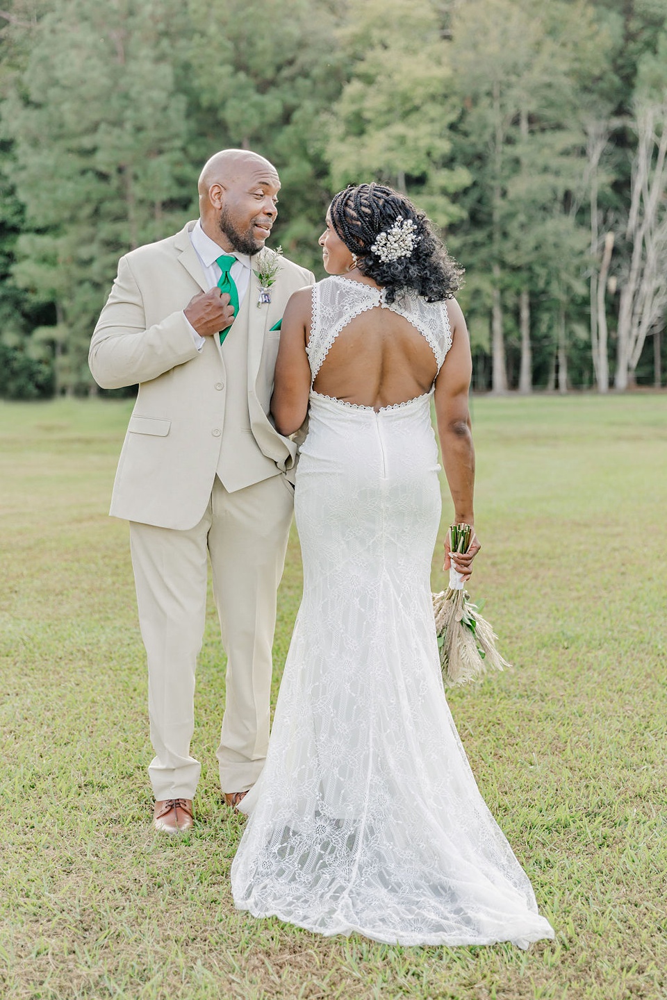 MS Outdoor Home Wedding collinsville ms wedding