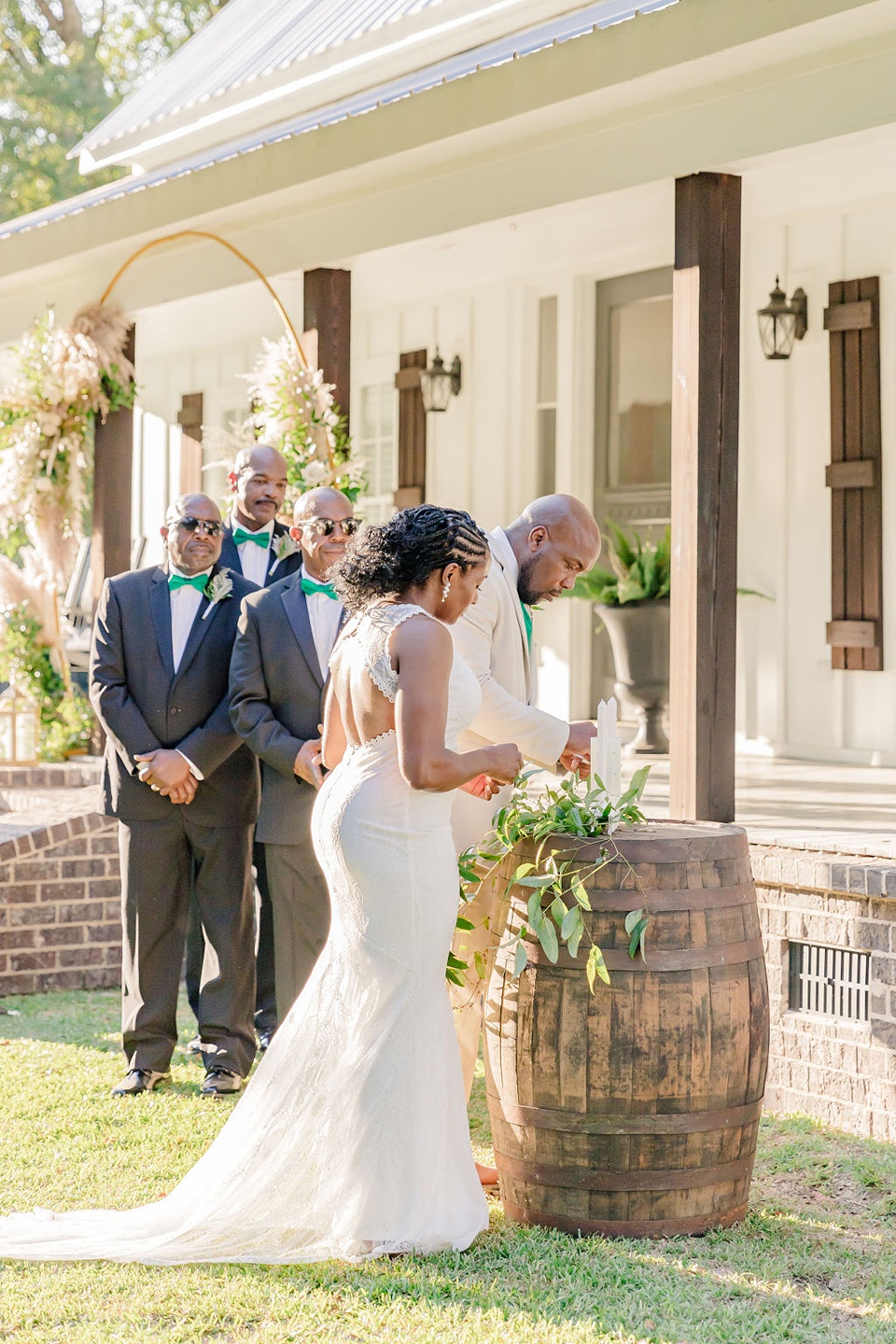 MS Outdoor Home Wedding Outdoor home wedding MS,collinsville ms wedding