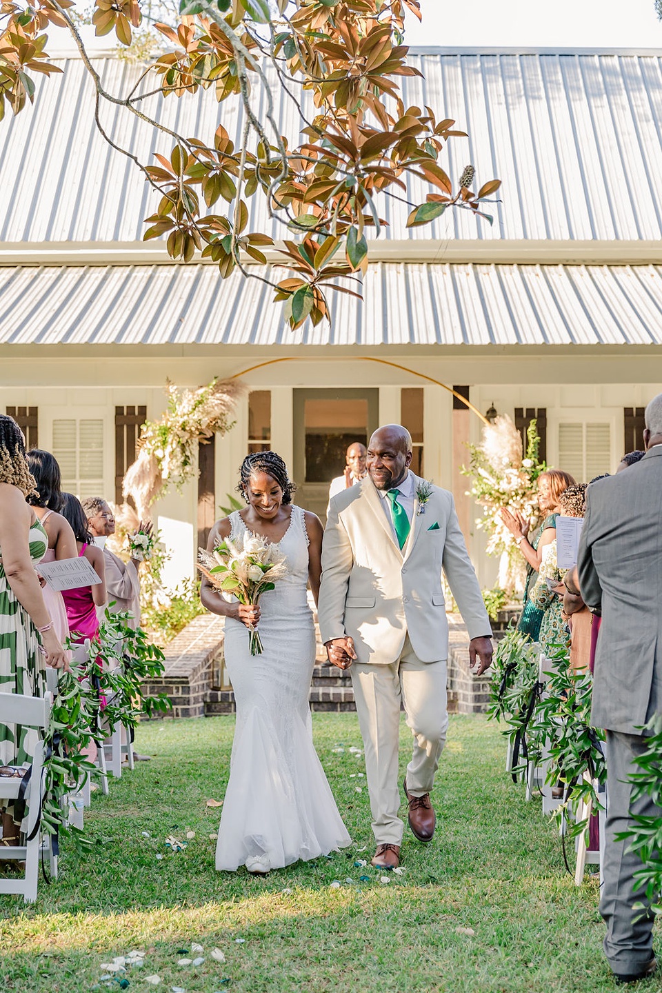 MS Outdoor Home Wedding collinsville ms wedding