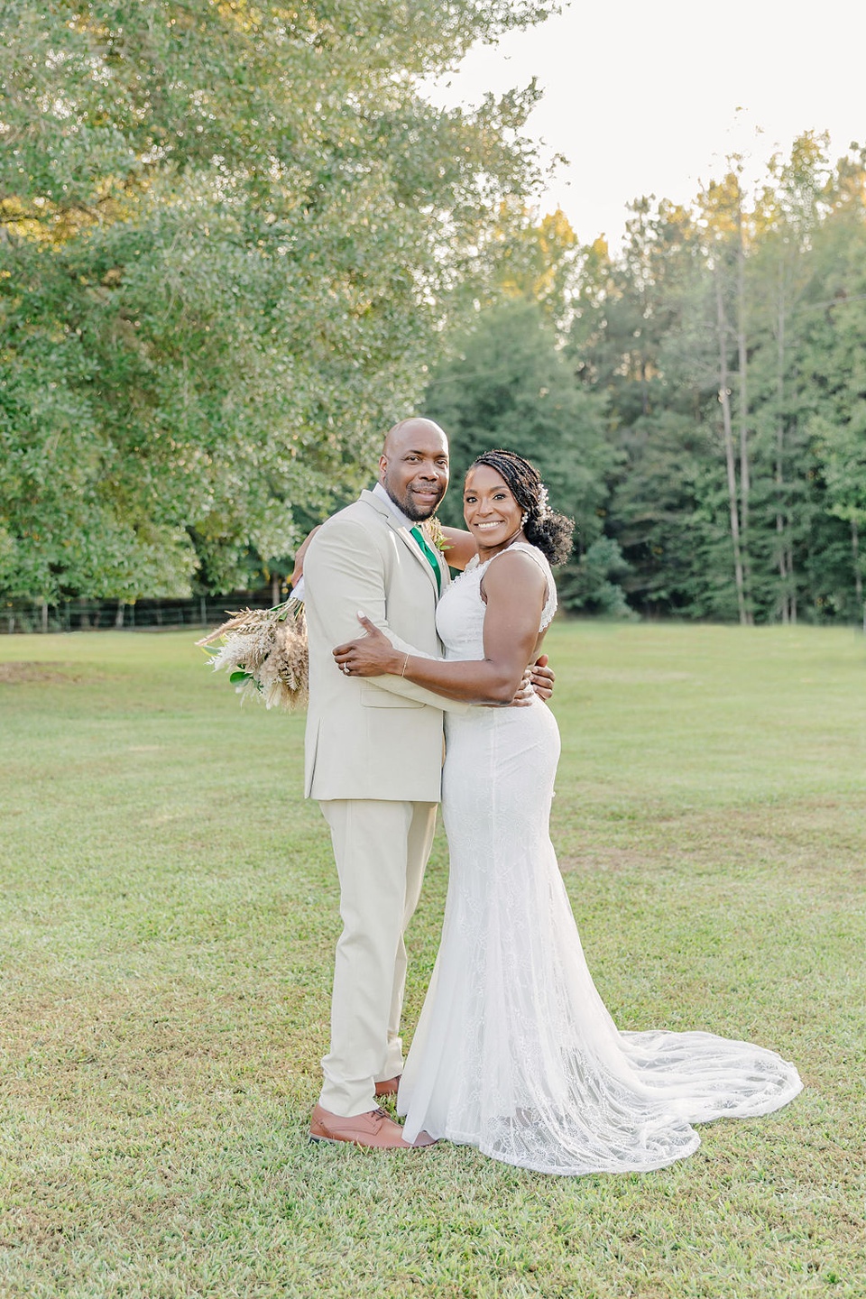 MS Outdoor Home Wedding collinsville ms wedding