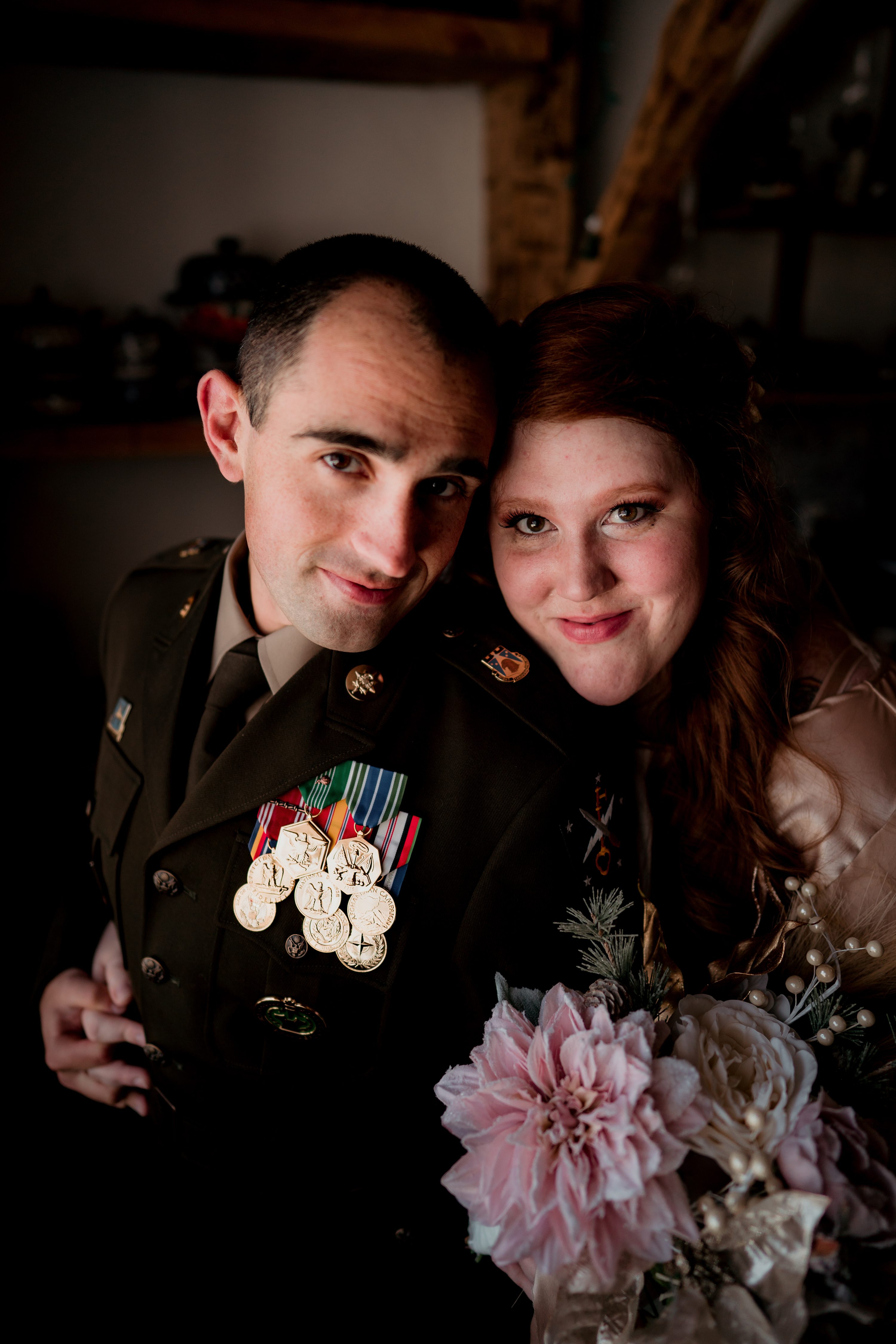 Snowy outdoor wedding,Lehigh Valley Wedding Photographer