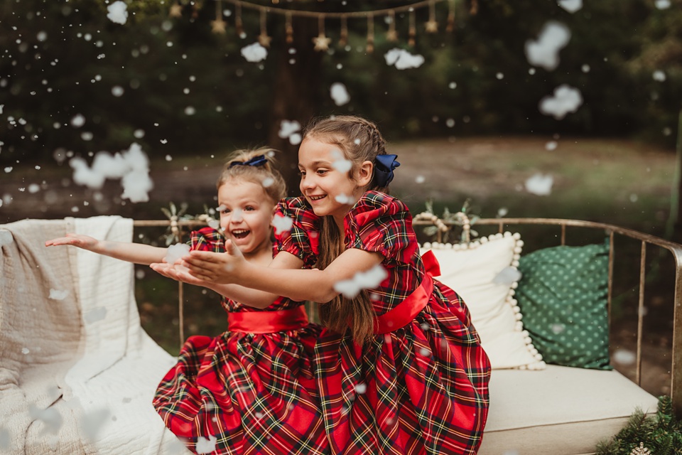 Christmas Snow Mini Sessions, Montgomery, TX |