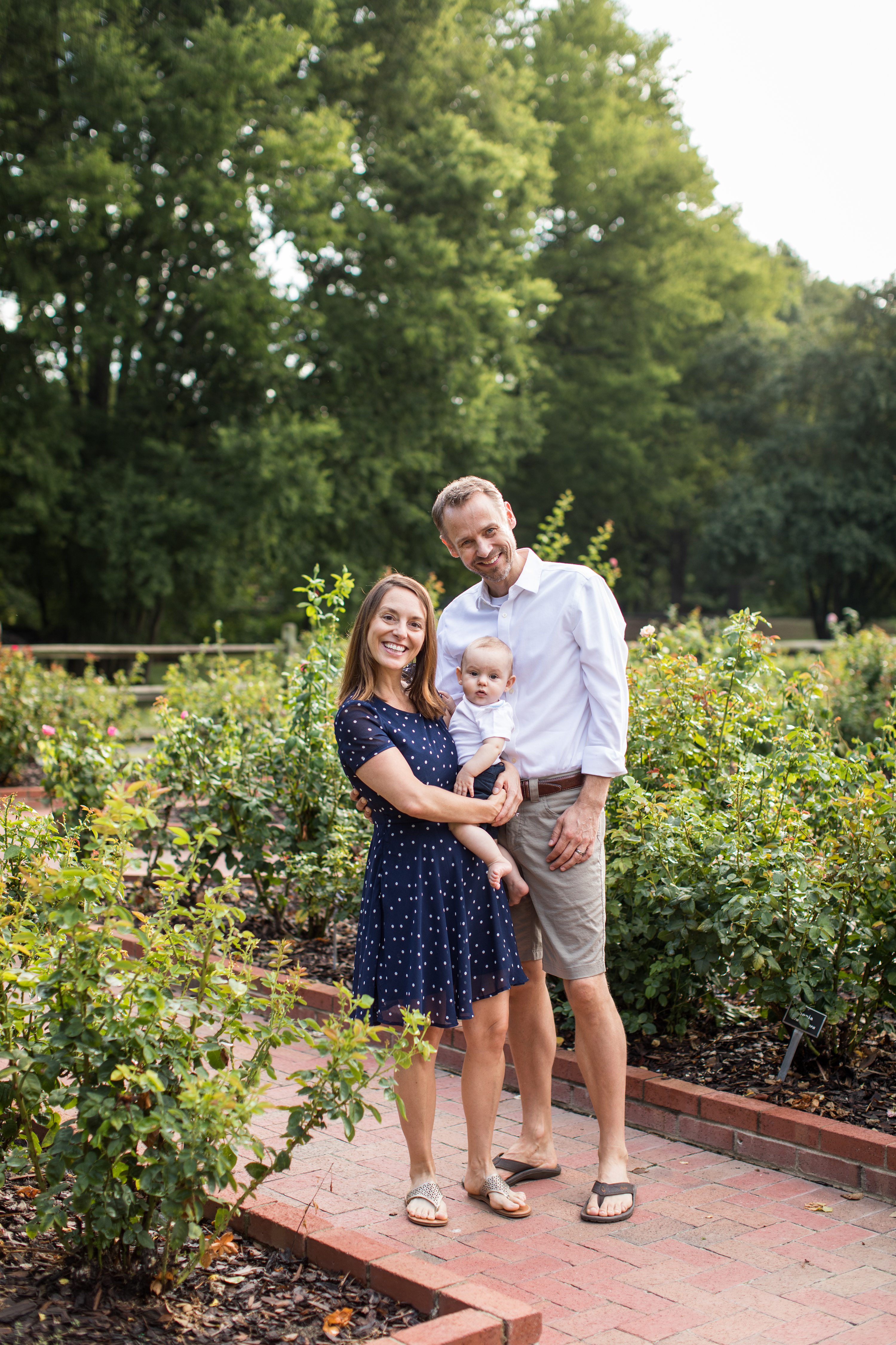 baby photos in garden,Baby Photos,gene stroud rose garden park,Chapel Hill