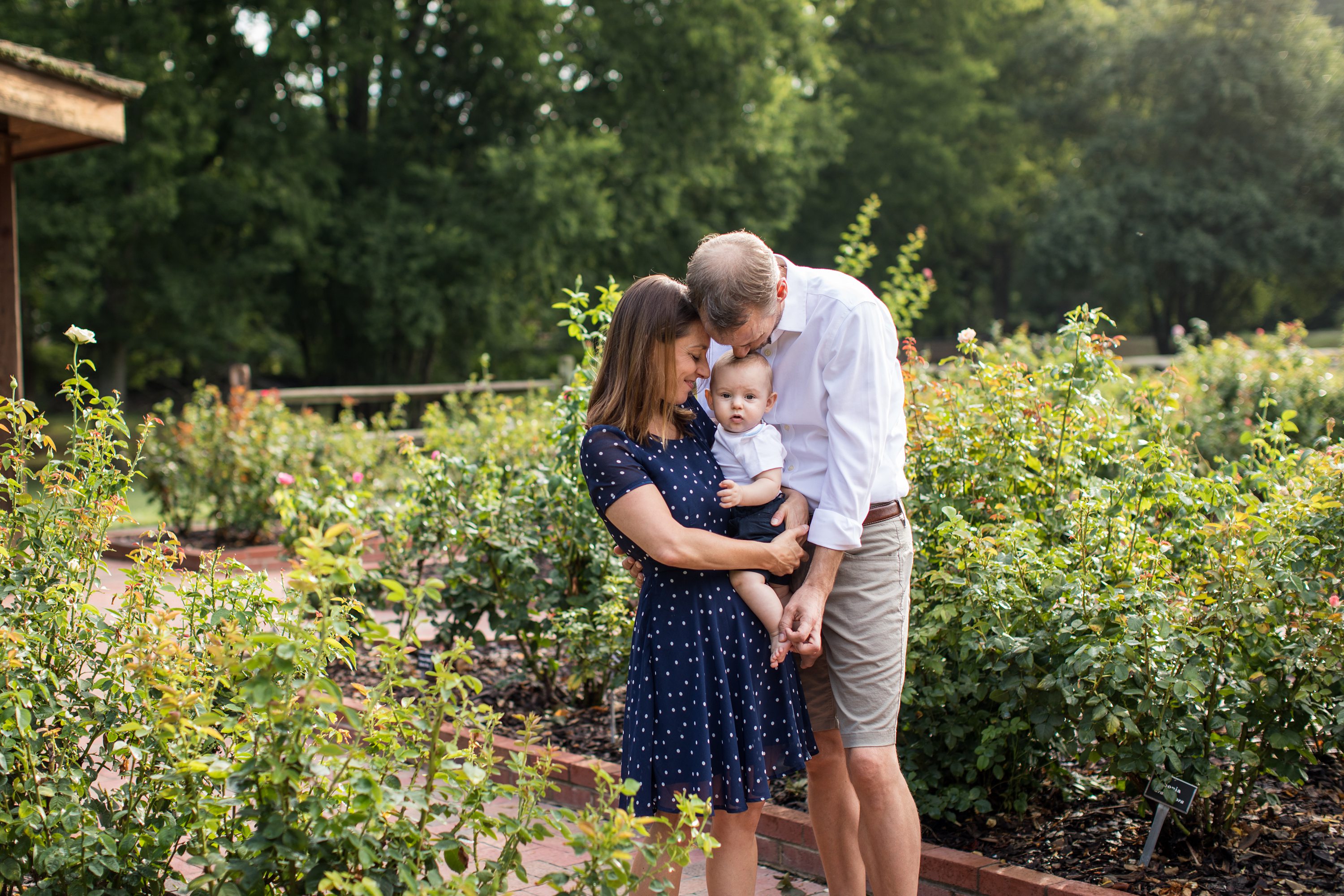 Baby Photography,gene stroud rose garden park,Chapel Hill