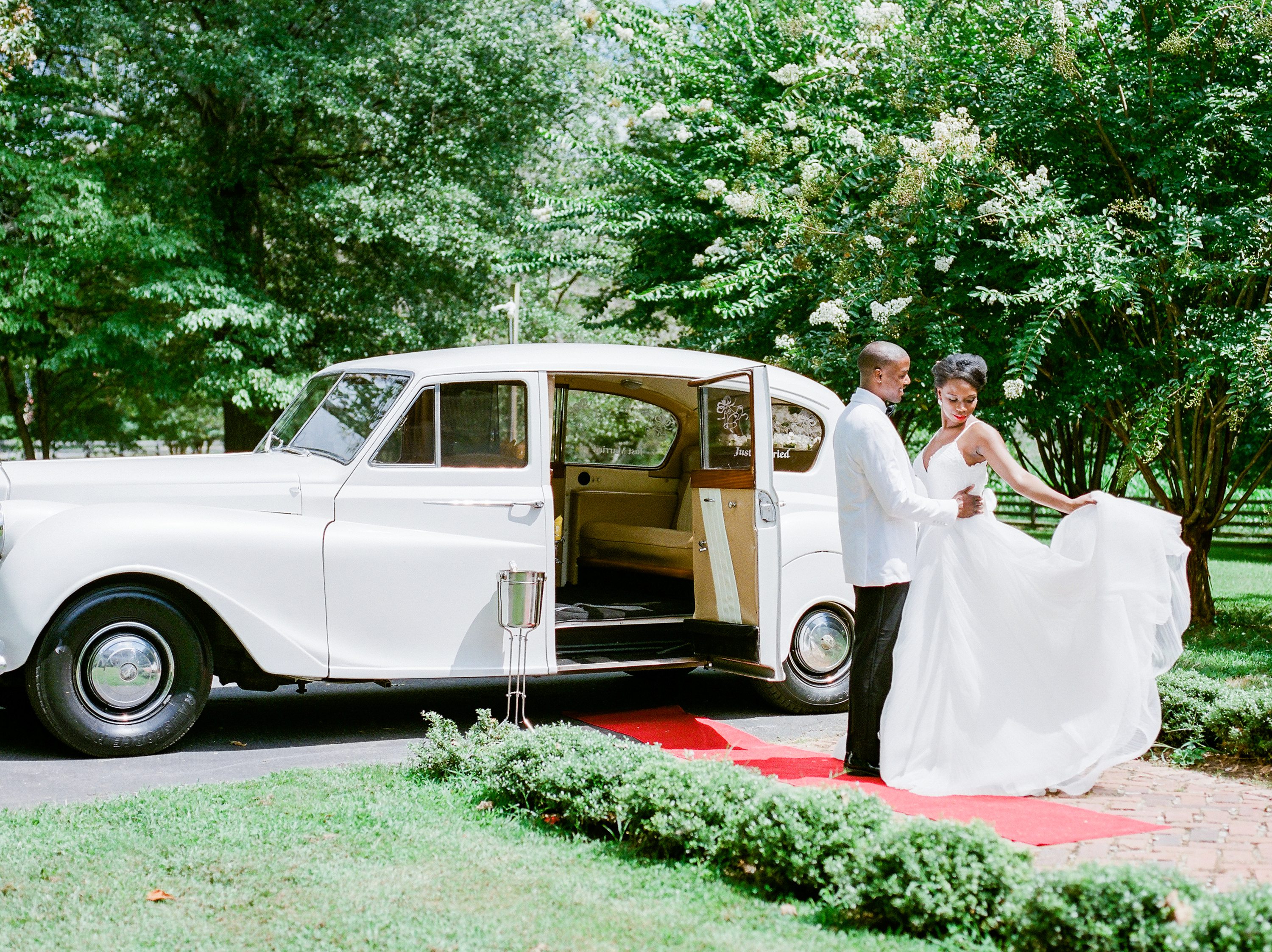 Outdoor Wedding,Black