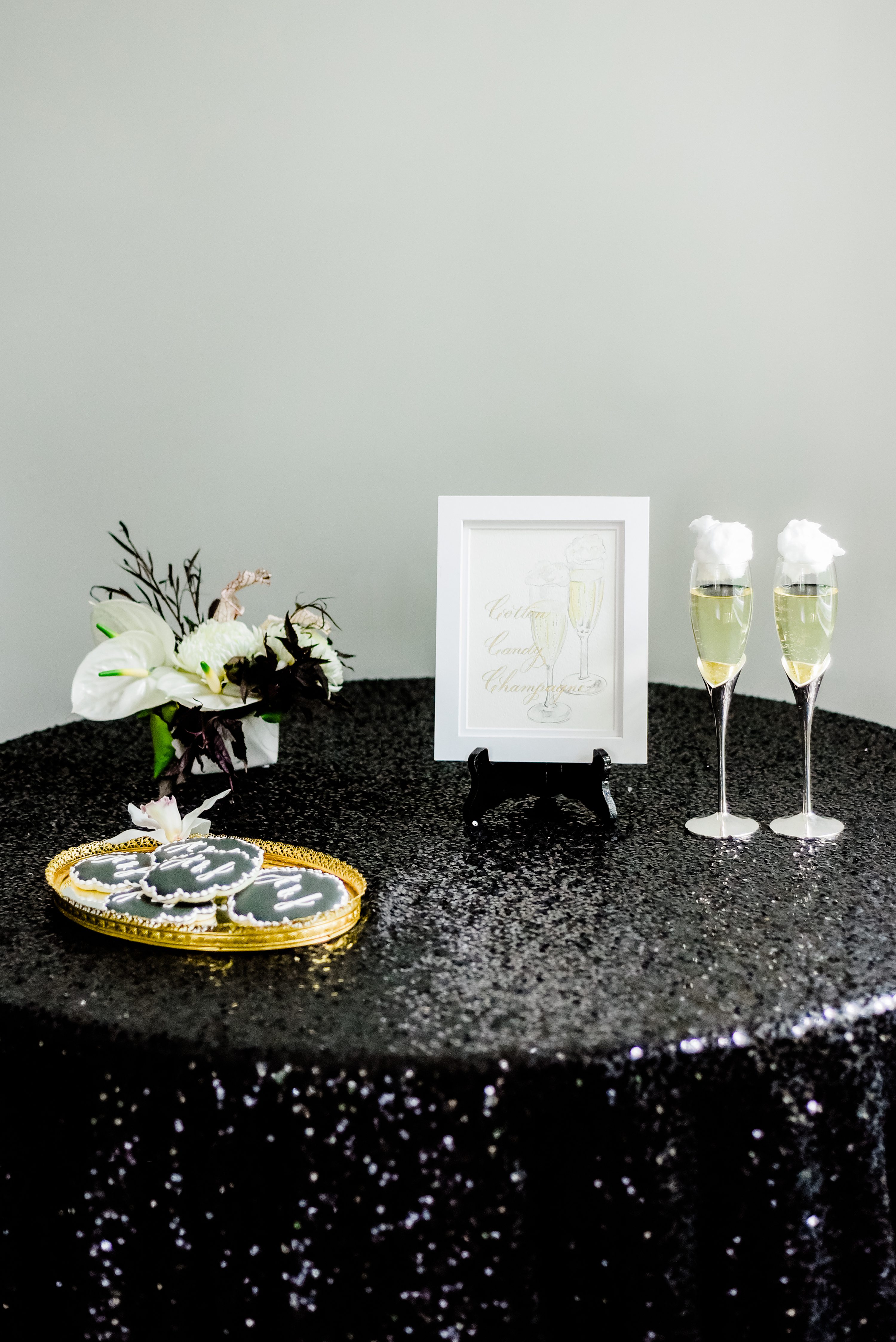 Outdoor Wedding,Black and White Wedding