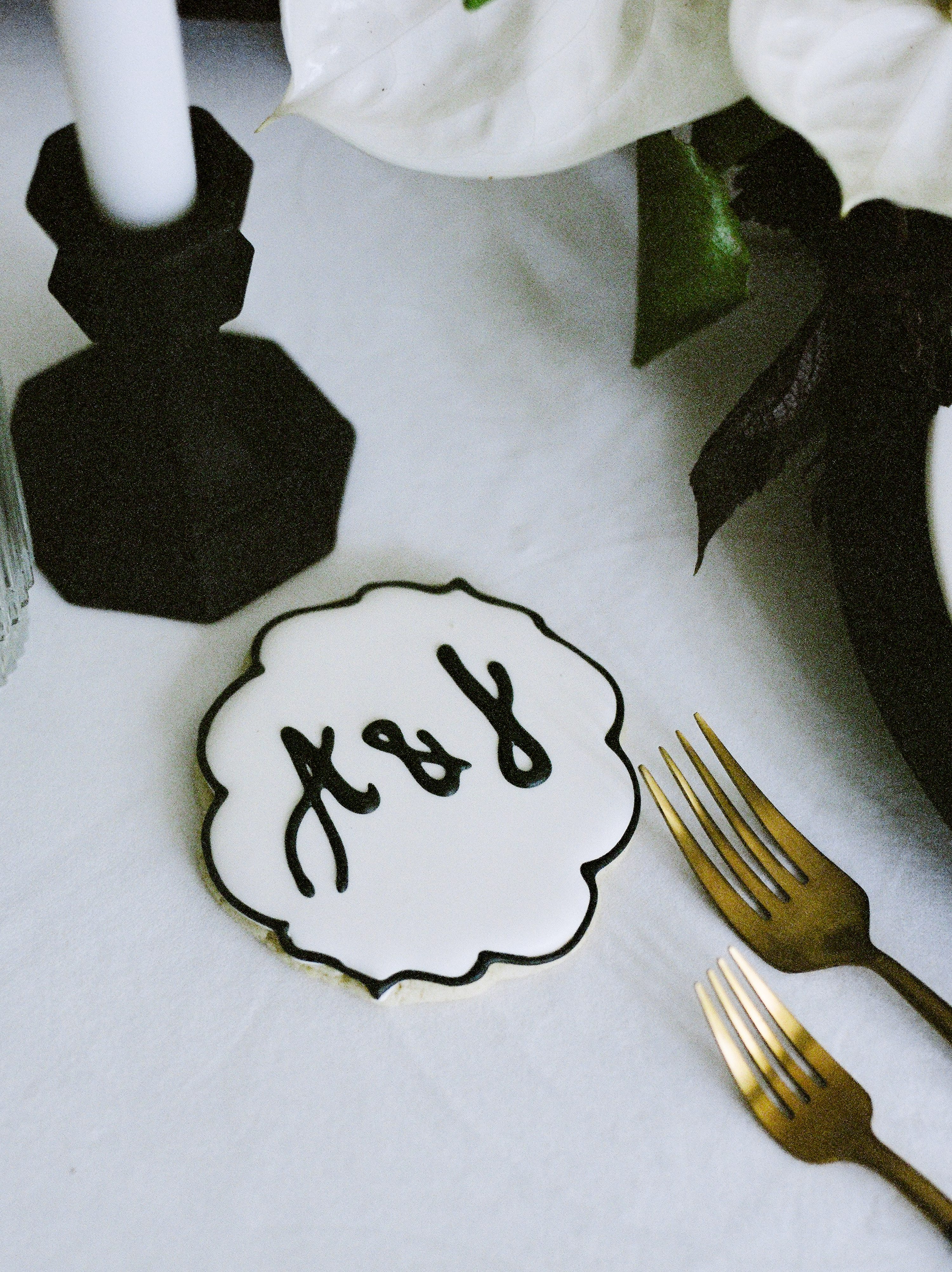 Ogletree Wedding,Black and White Wedding