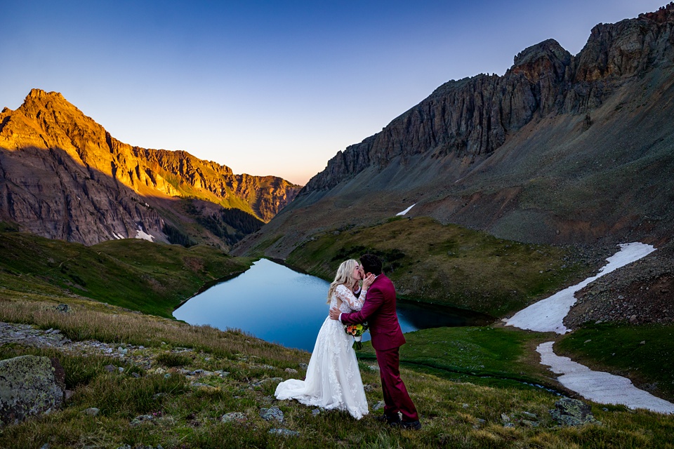 blue lakes colorado elopement photographer,blue lakes ridgway