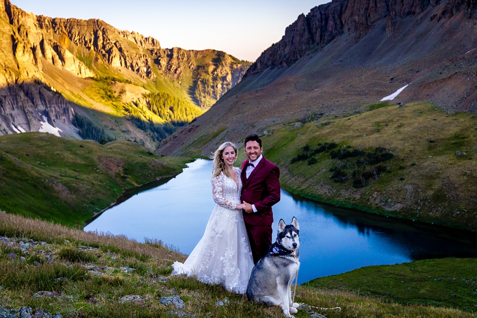 Telluride elopement,san juan mountains colorado