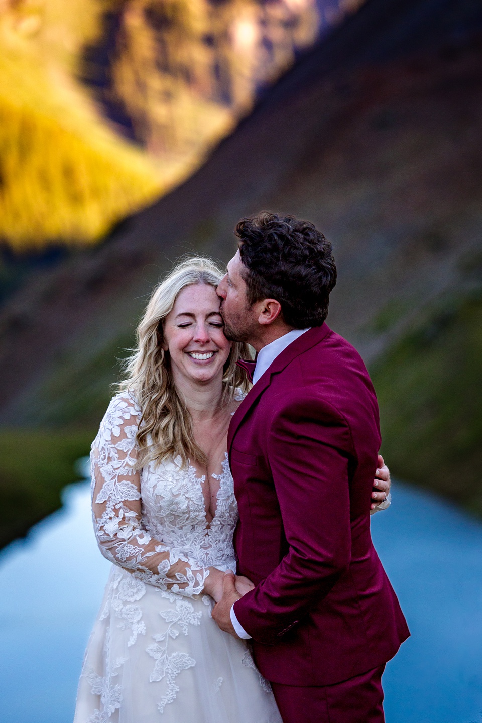 Telluride elopement,blue lakes colorado elopement