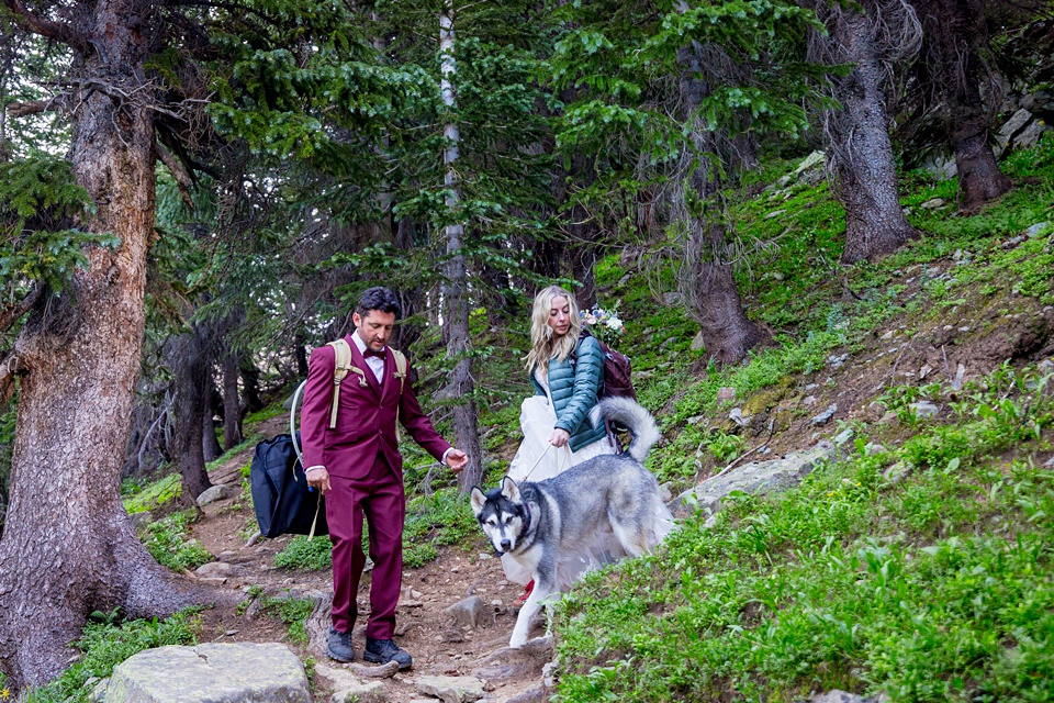 blue lakes colorado,blue lakes colorado elopement