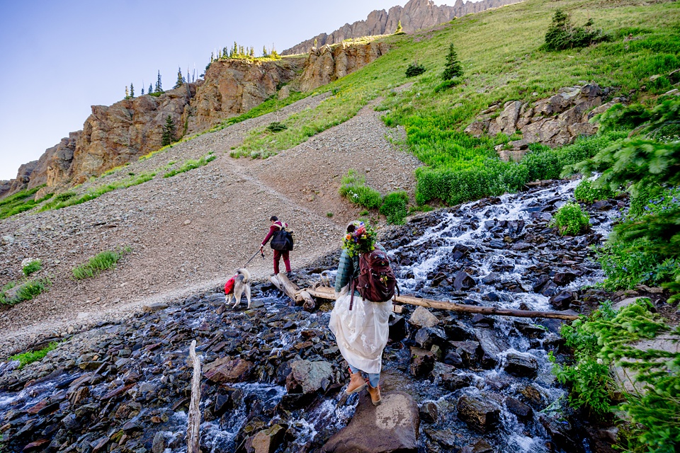 blue lakes colorado,colorado elopement