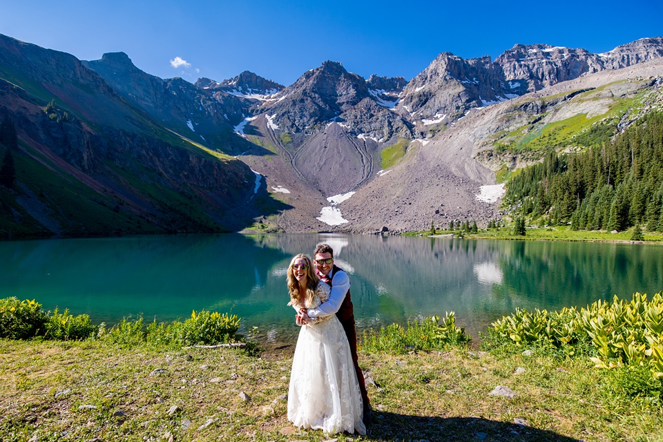 san juan mountains colorado,blue lakes colorado elopement photographer