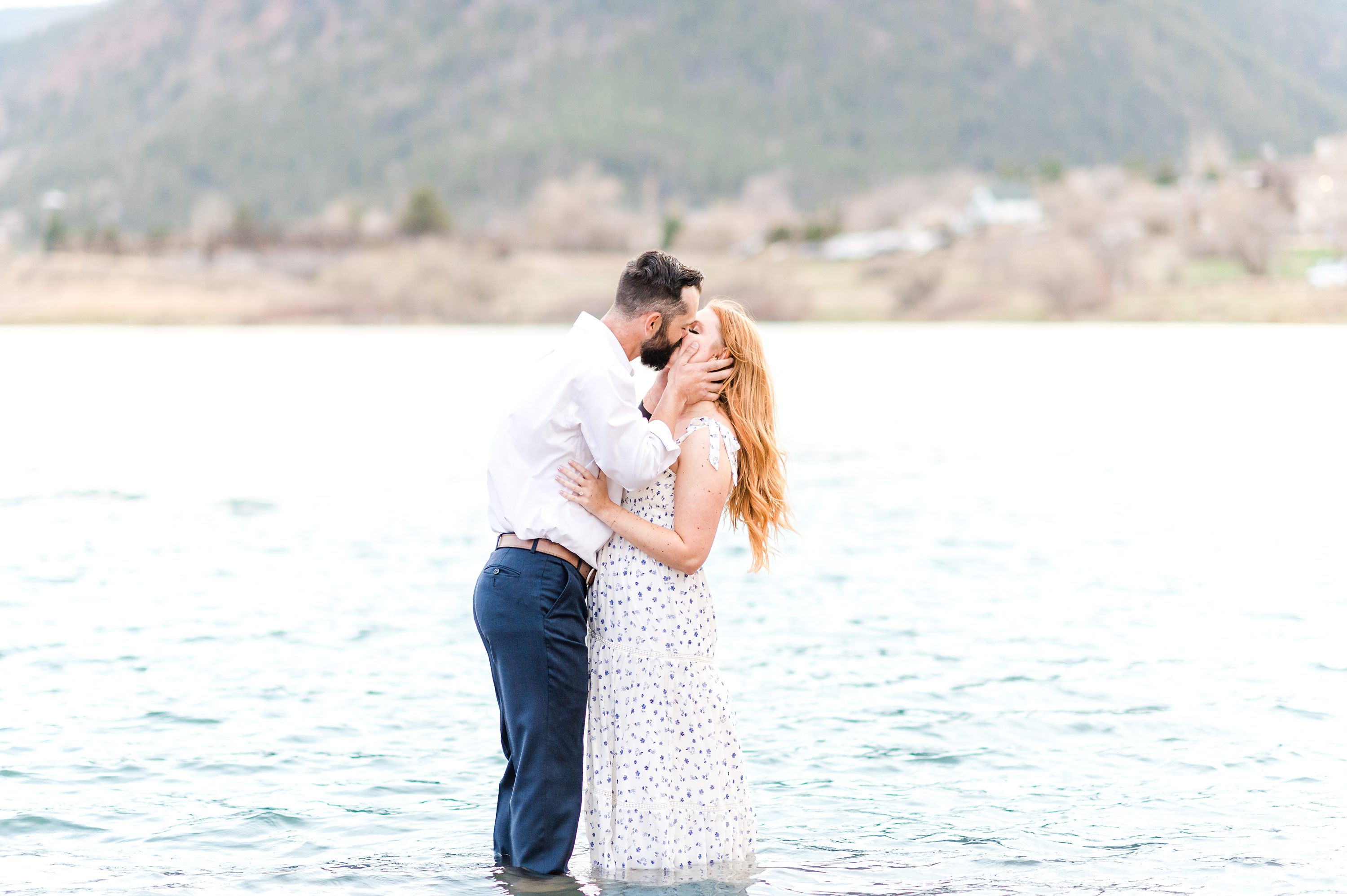 sachin and babi light blue dress MEGAN & RYAN | MIDDLEBURG ENGAGEMENT SESSION main image 0